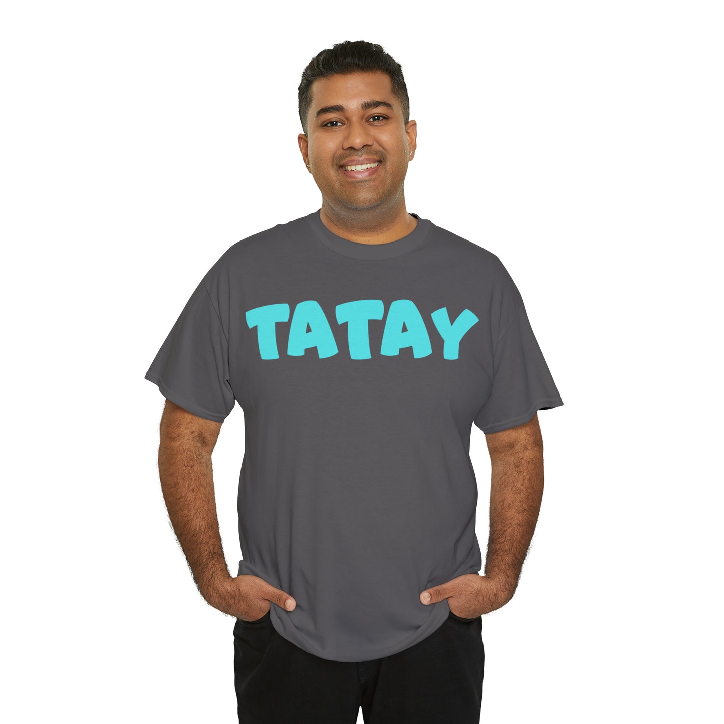 TATAY Unisex Heavy Cotton T-Shirt | Filipino | Tagalog | Father | Dad | Family