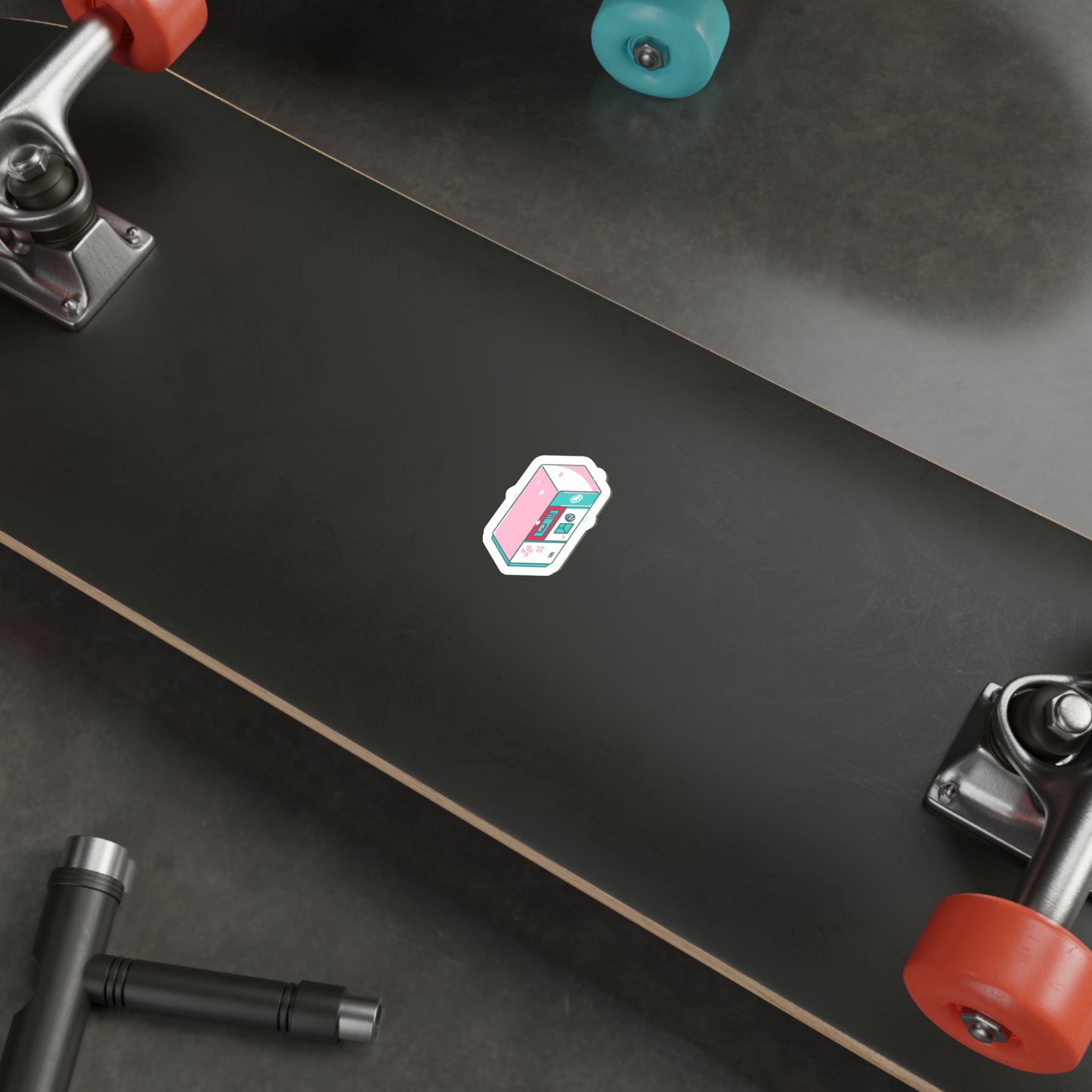 COIN CHANGE MACHINE Die-Cut Stickers Laptop Car Skateboard Luggage Hydroflask Phone waterproof lunchbox stickers