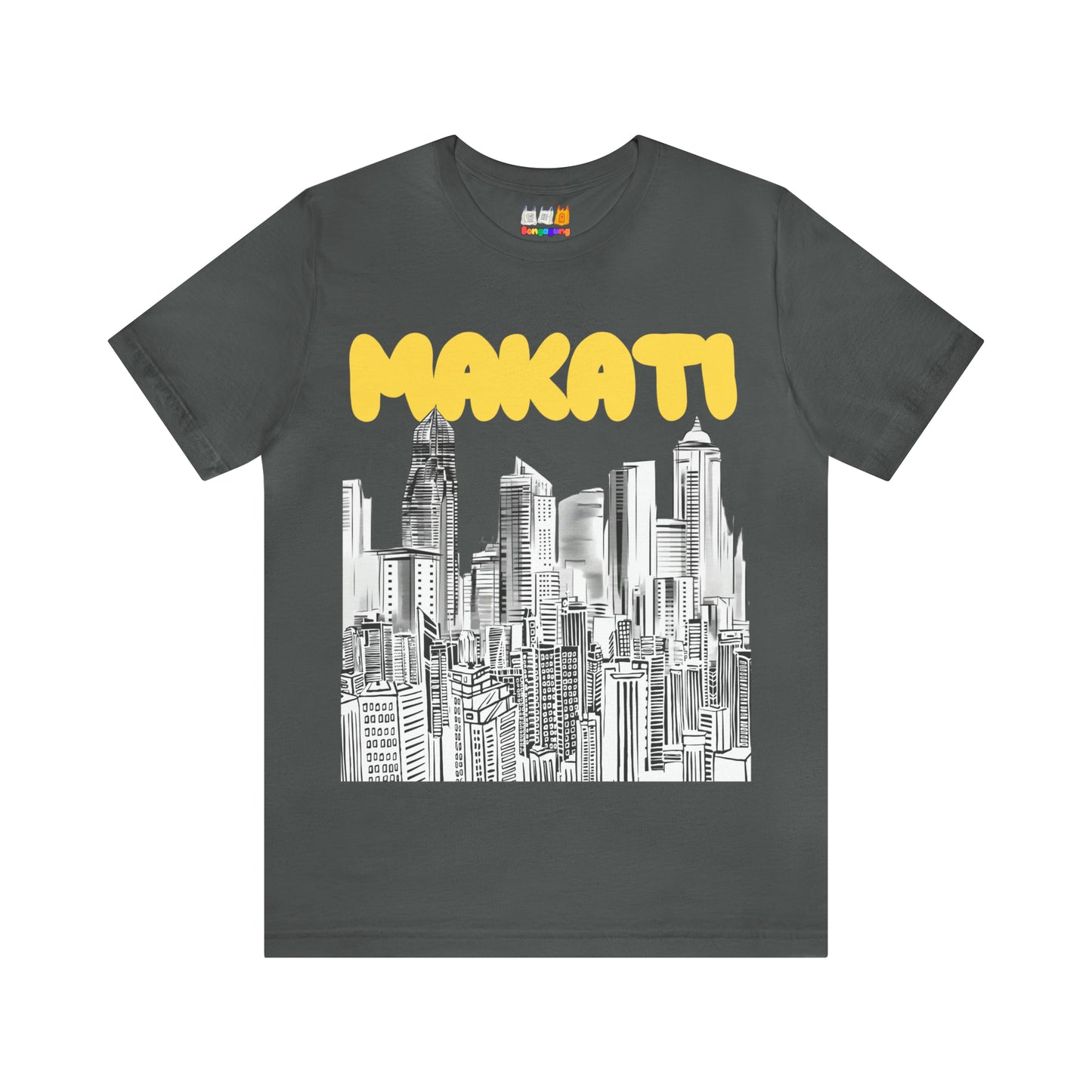 MAKATI Unisex Jersey Short Sleeve T-Shirt | Manila | Philippines | Skyline | Skyscrapers | Buildings