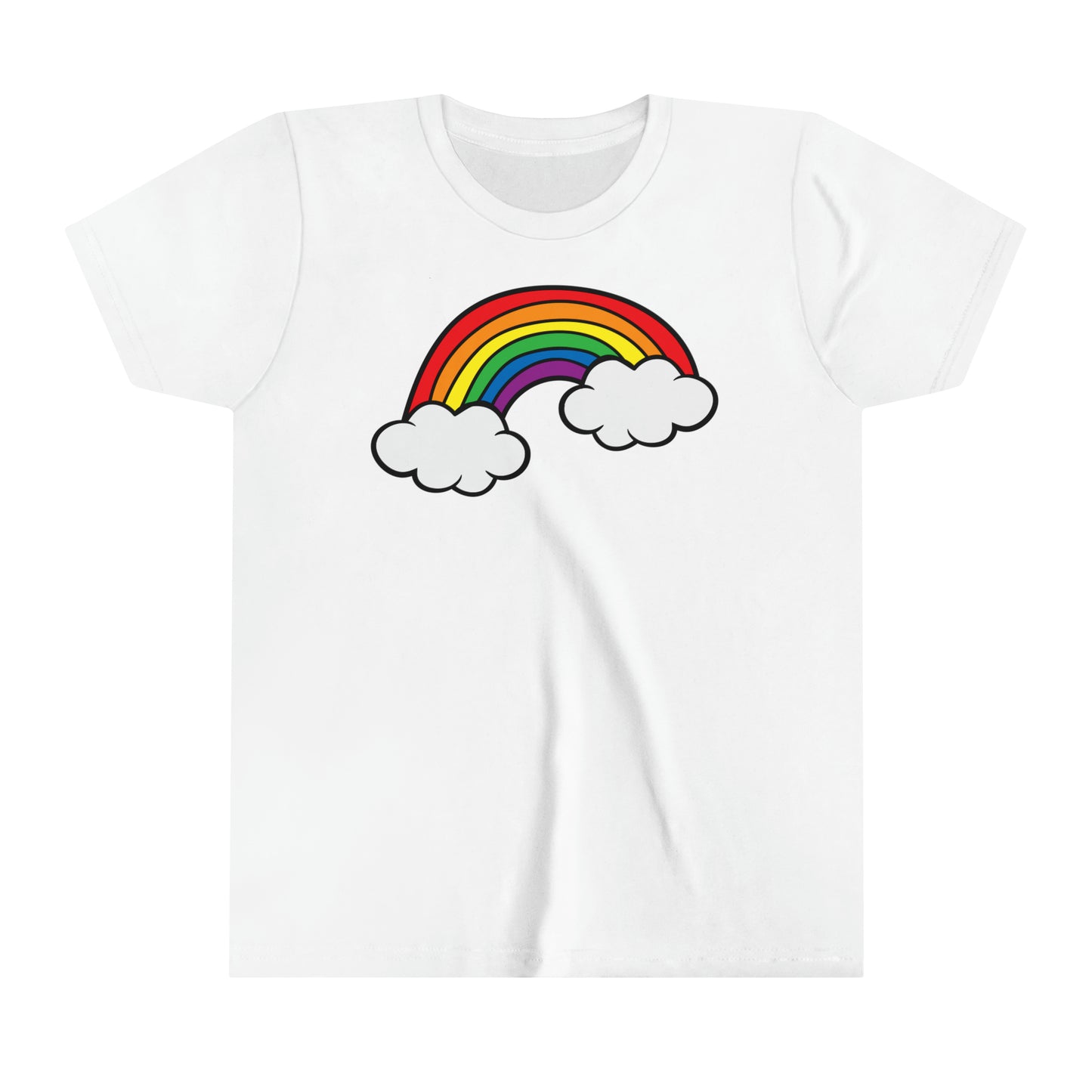 RAINBOW Kids Short Sleeve T-Shirt | Diversity | Equality