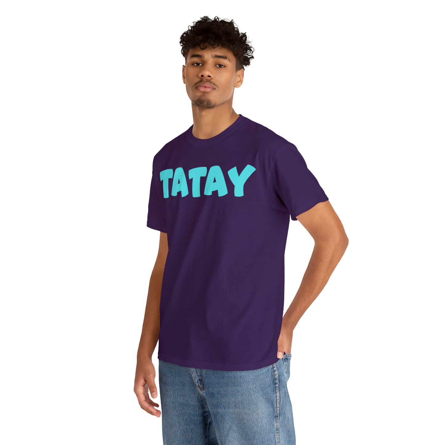 TATAY Unisex Heavy Cotton T-Shirt | Filipino | Tagalog | Father | Dad | Family