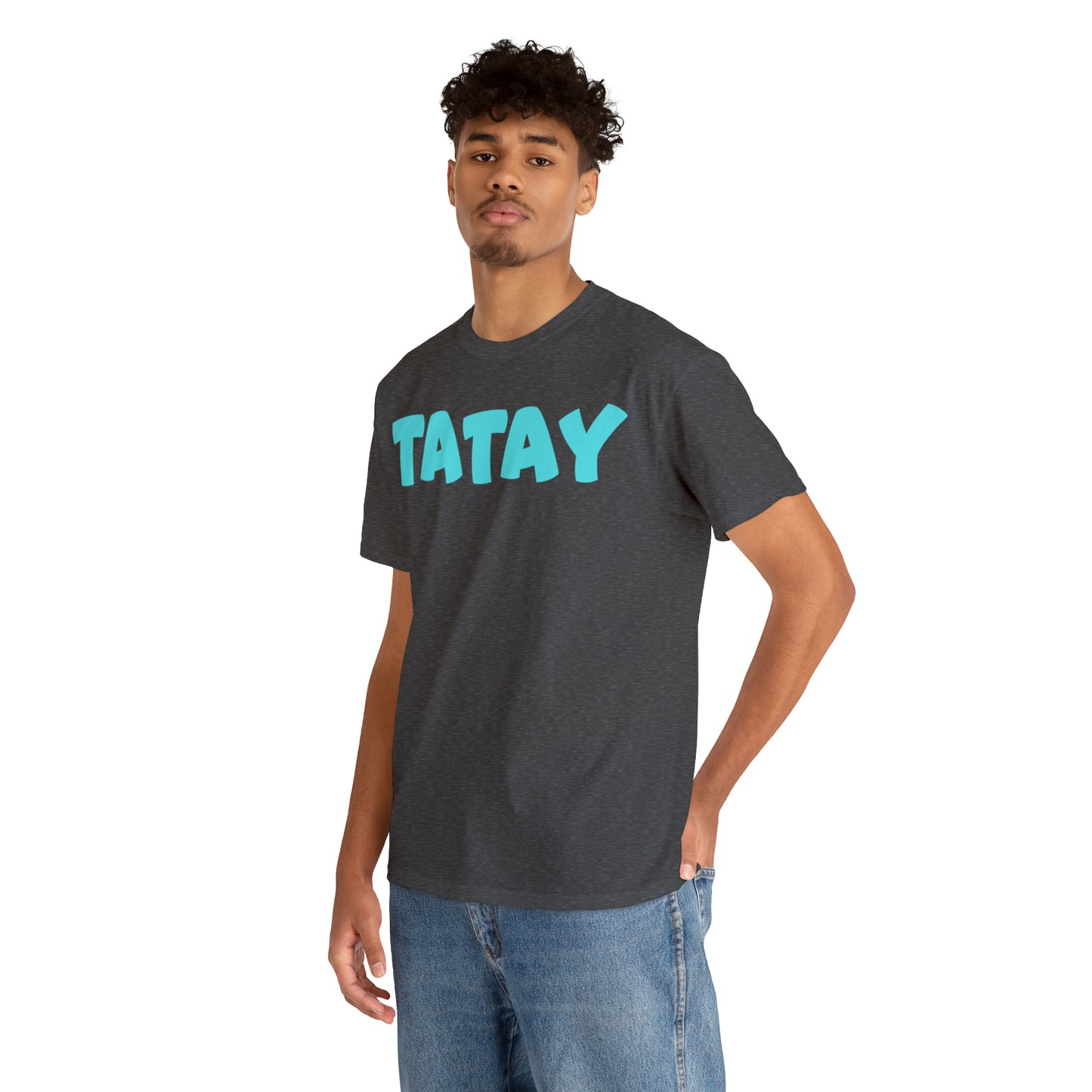 TATAY Unisex Heavy Cotton T-Shirt | Filipino | Tagalog | Father | Dad | Family