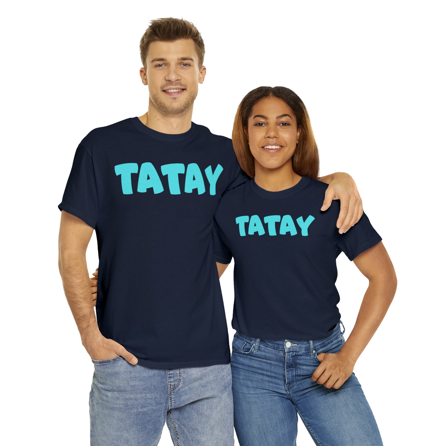 TATAY Unisex Heavy Cotton T-Shirt | Filipino | Tagalog | Father | Dad | Family