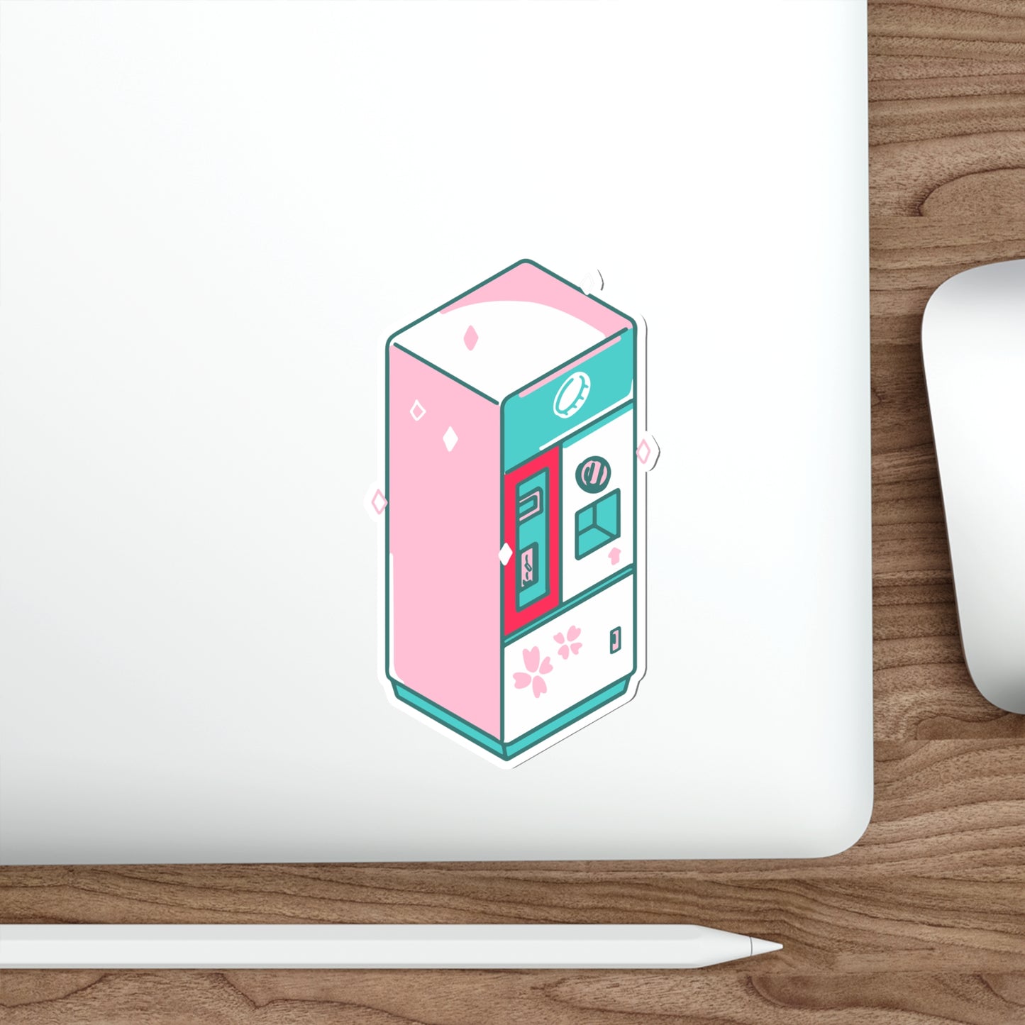 COIN CHANGE MACHINE Die-Cut Stickers Laptop Car Skateboard Luggage Hydroflask Phone waterproof lunchbox stickers