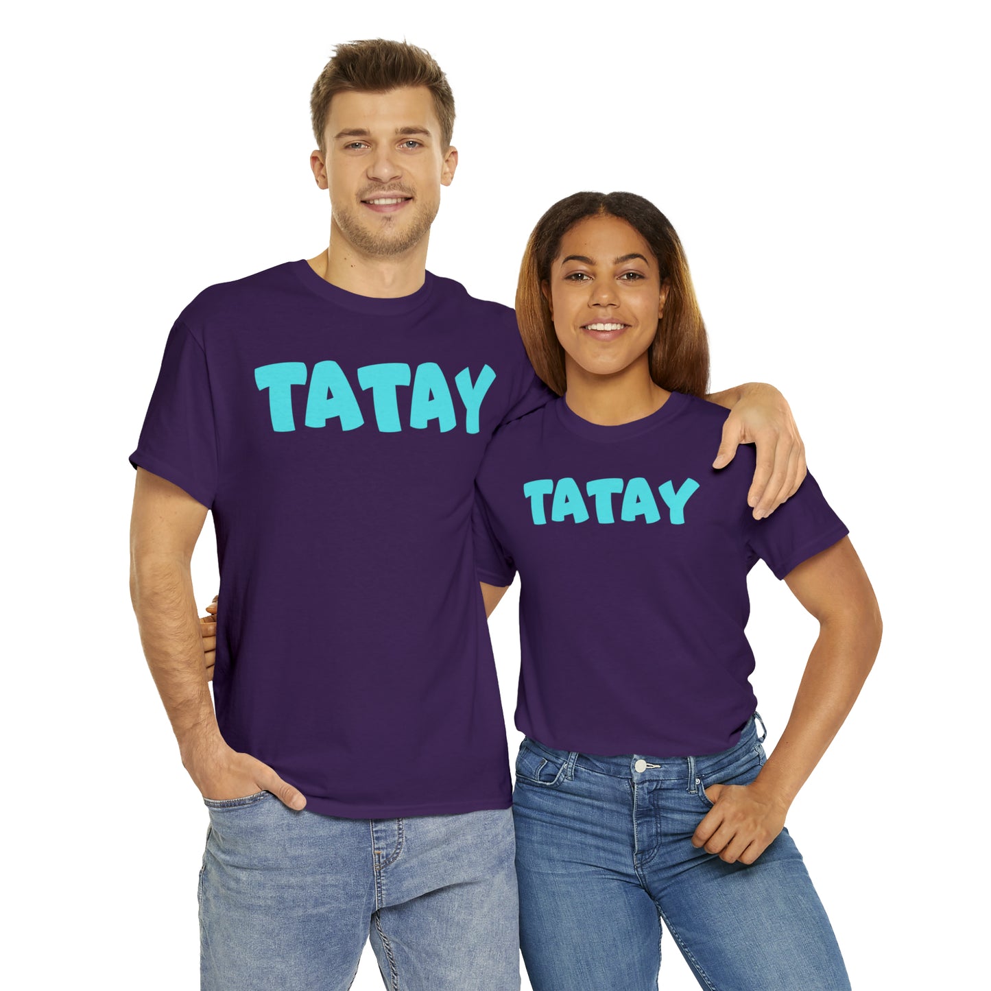 TATAY Unisex Heavy Cotton T-Shirt | Filipino | Tagalog | Father | Dad | Family