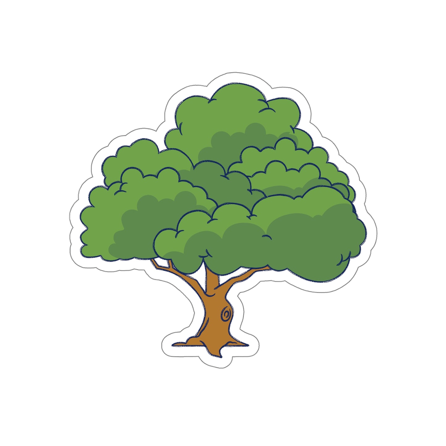 Tree -- Die-Cut Stickers Vinyl Stickers Laptop Car Skateboard Luggage Hydroflasks Phone Waterproof