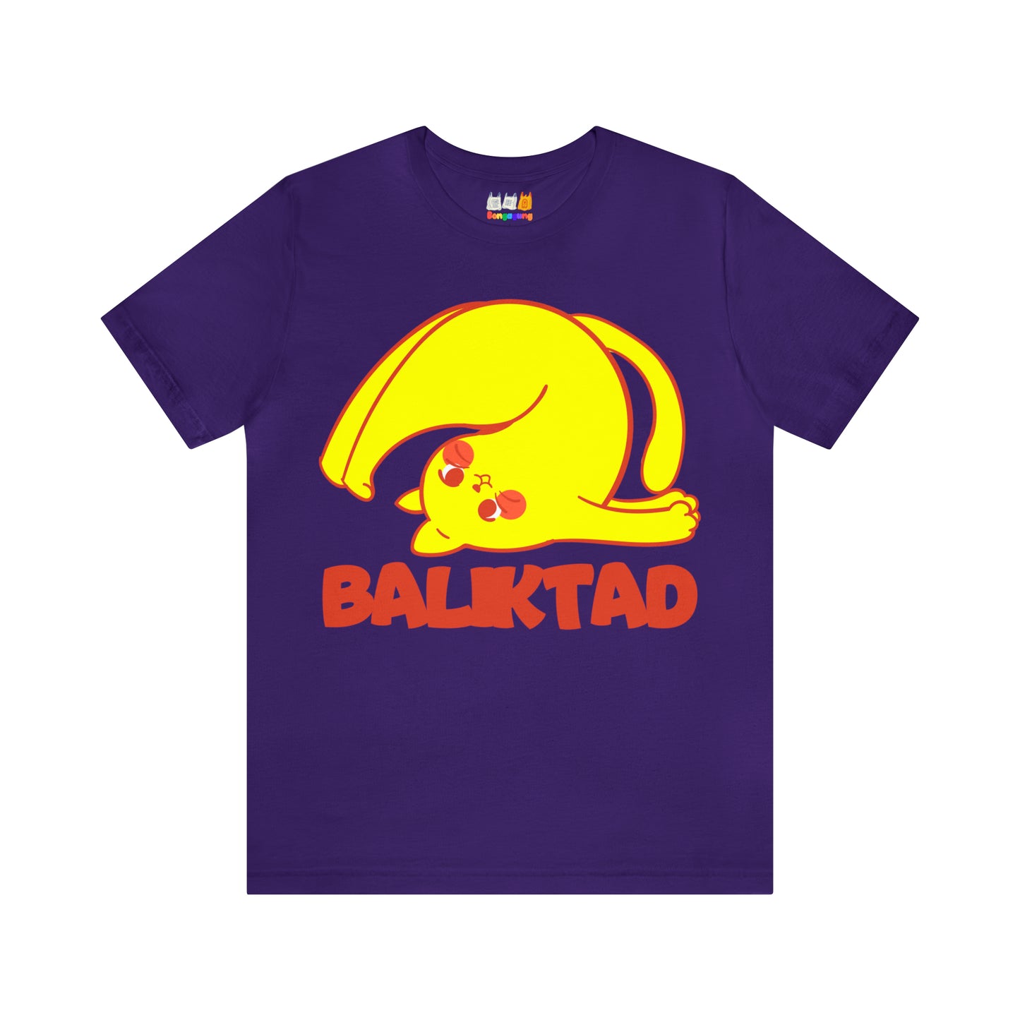 Baliktad Unisex Jersey Short Sleeve T-Shirt | Tagalog | Filipino | Cats | Cat lover