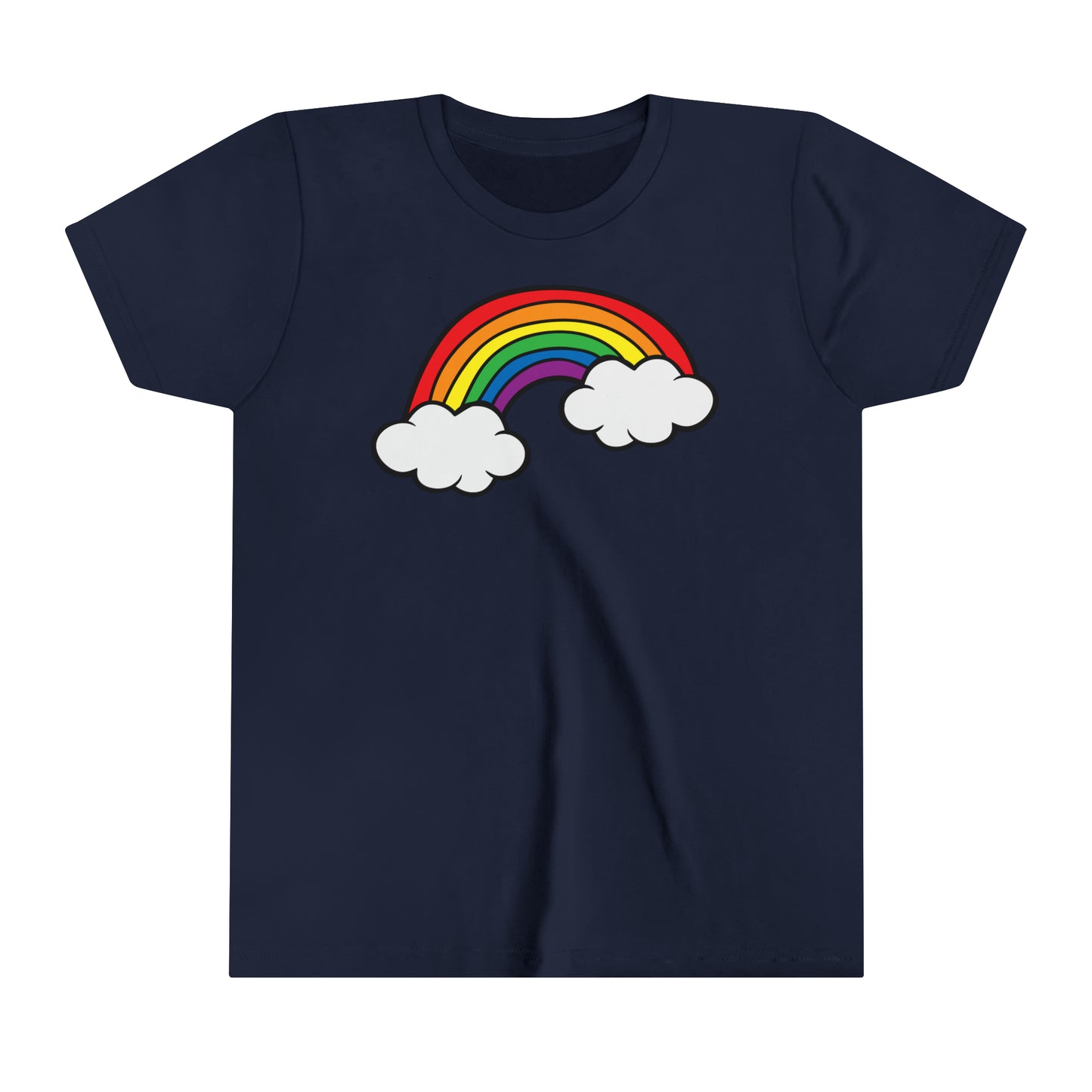 RAINBOW Kids Short Sleeve T-Shirt | Diversity | Equality