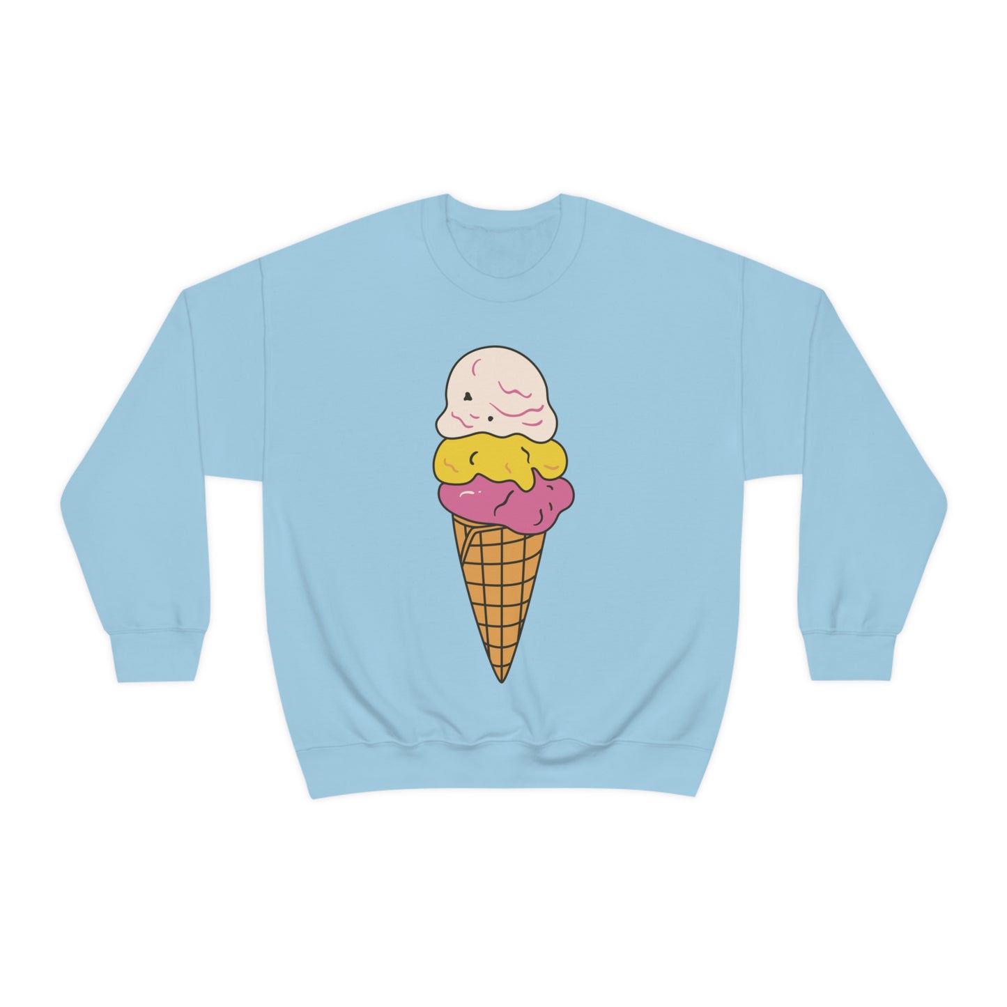 SORBETES Unisex Heavy Blend™ Crewneck Sweatshirt | Ice Cream | Filipino | Tagalog