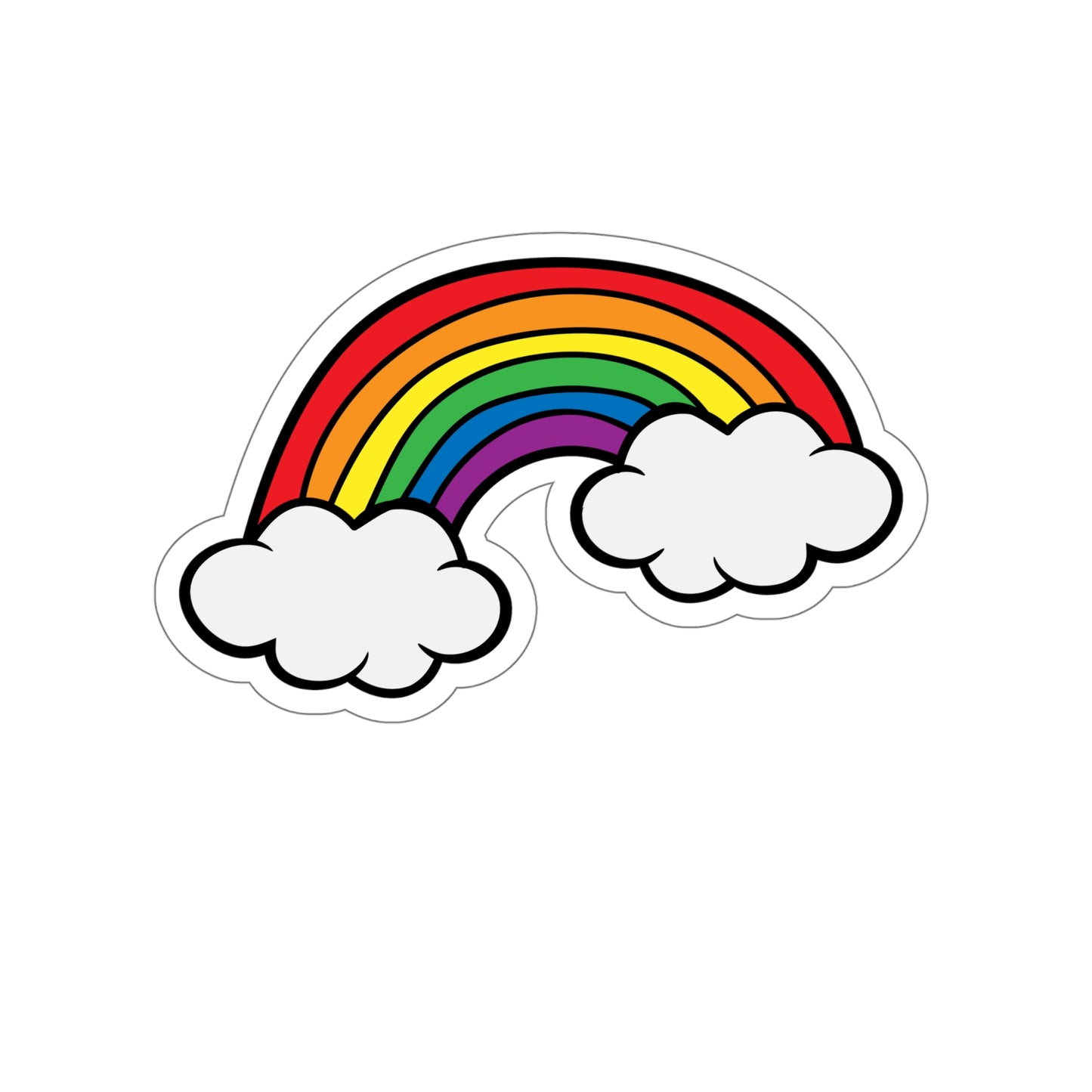 RAINBOW Die-Cut Stickers