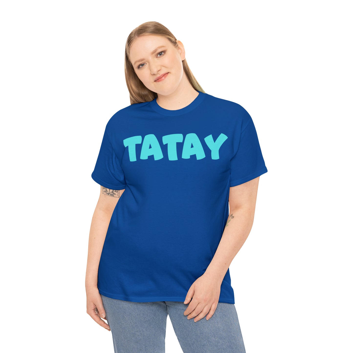 TATAY Unisex Heavy Cotton T-Shirt | Filipino | Tagalog | Father | Dad | Family