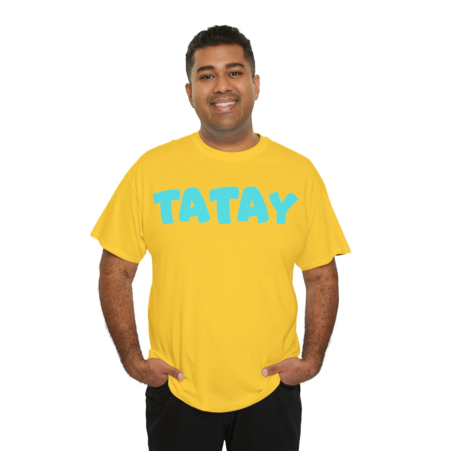 TATAY Unisex Heavy Cotton T-Shirt | Filipino | Tagalog | Father | Dad | Family