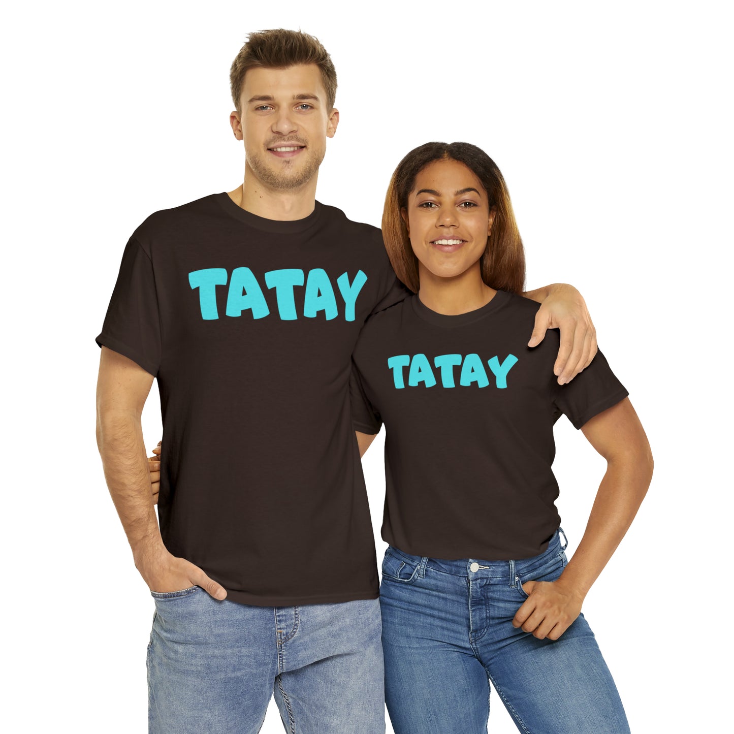TATAY Unisex Heavy Cotton T-Shirt | Filipino | Tagalog | Father | Dad | Family