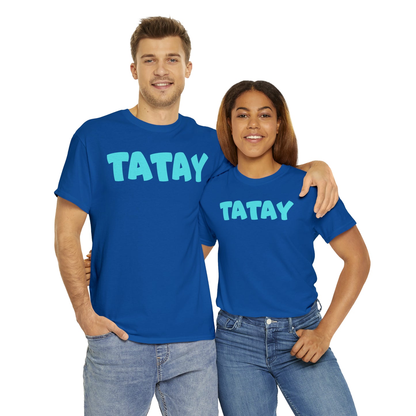 TATAY Unisex Heavy Cotton T-Shirt | Filipino | Tagalog | Father | Dad | Family