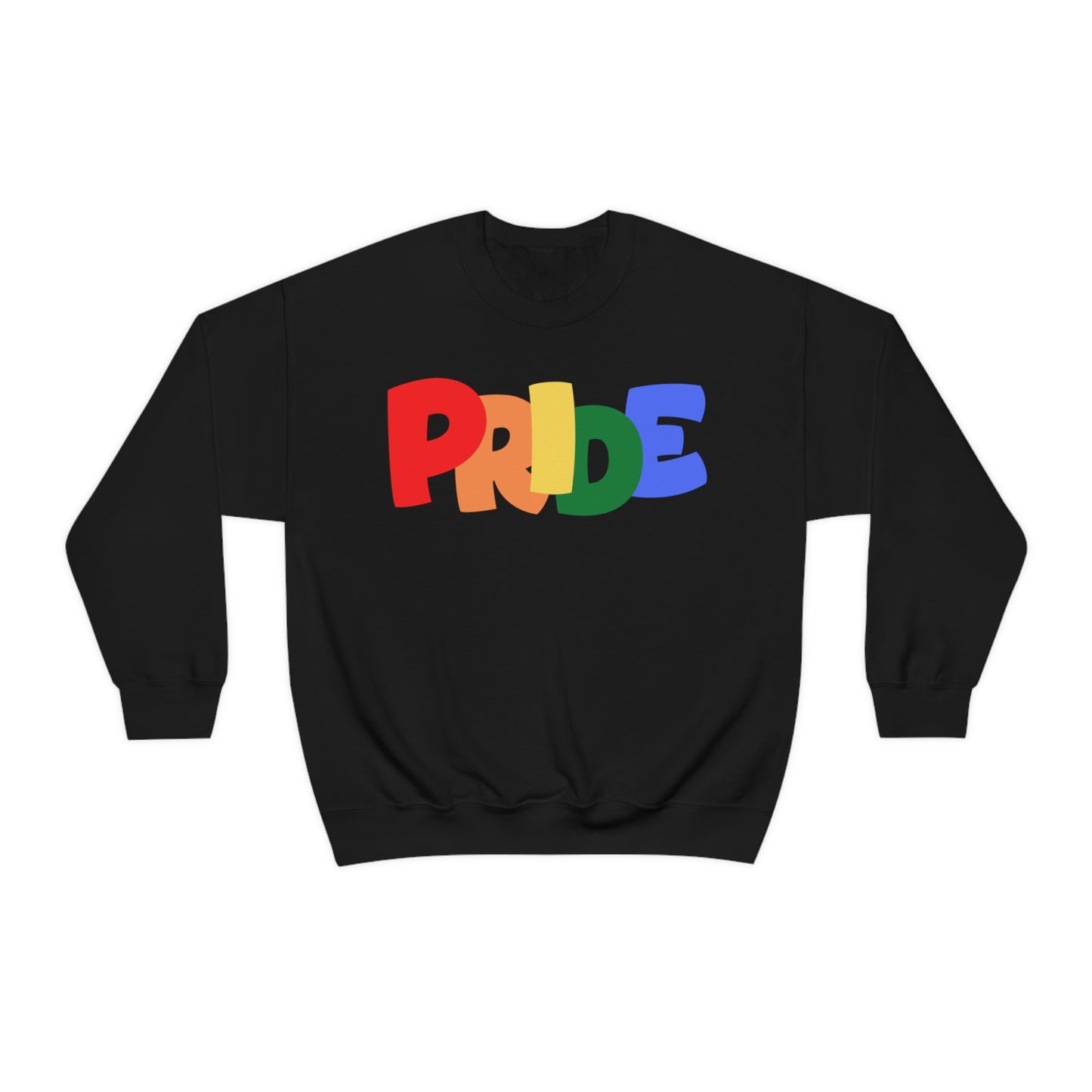 PRIDE  Unisex Heavy Blend™ Crewneck Sweatshirt | Pride Month | LGBTQ | Lesbian Gay Bisexual Transgender Queer | Love | Celebrate