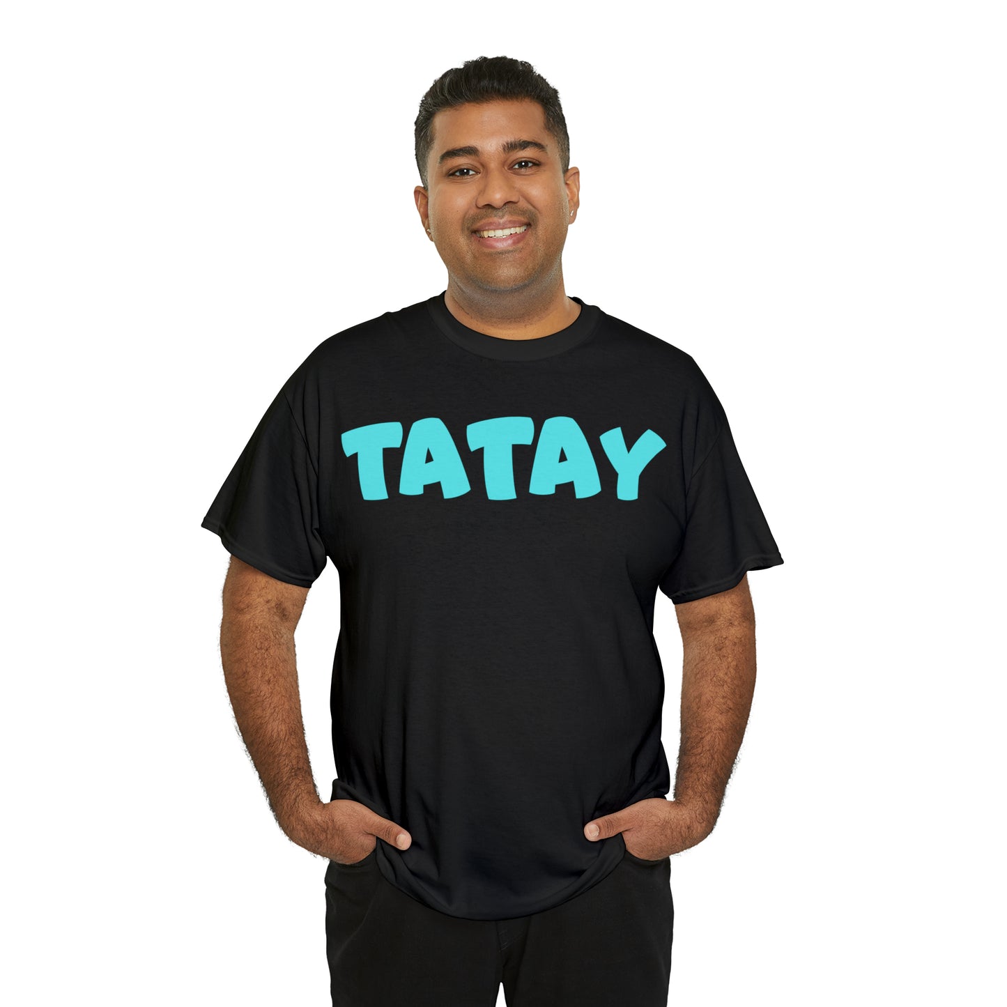 TATAY Unisex Heavy Cotton T-Shirt | Filipino | Tagalog | Father | Dad | Family