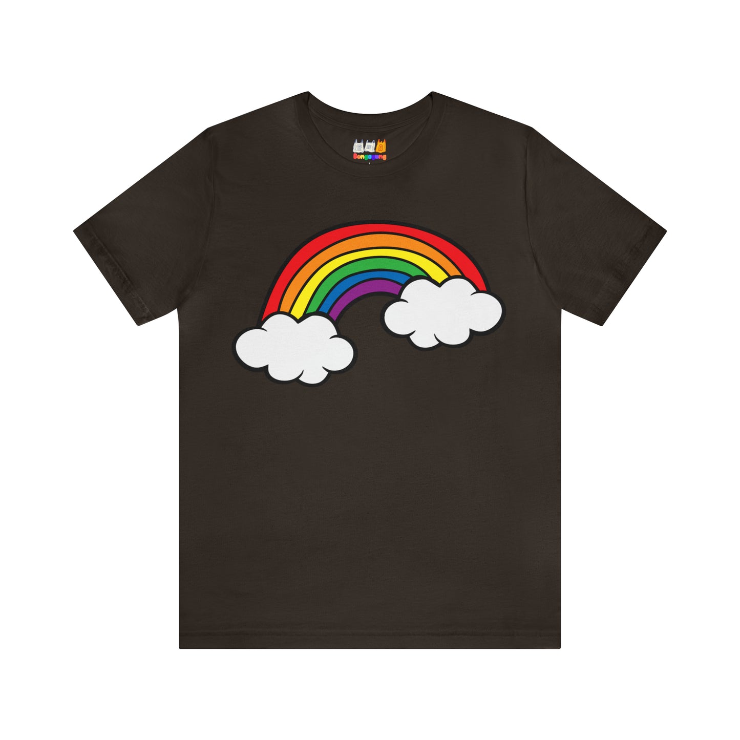 Rainbow Jersey Short Sleeve T-Shirt | Diversity | Equality