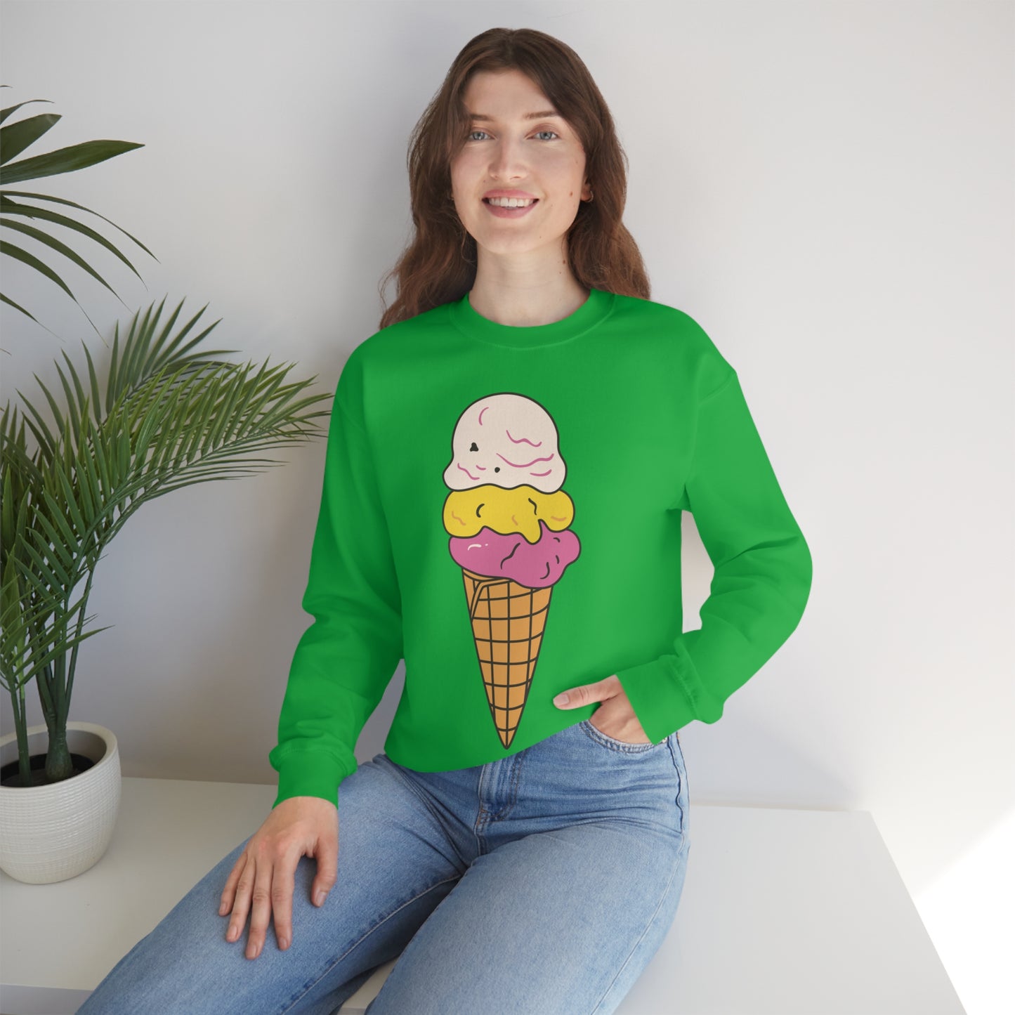 SORBETES Unisex Heavy Blend™ Crewneck Sweatshirt | Ice Cream | Filipino | Tagalog