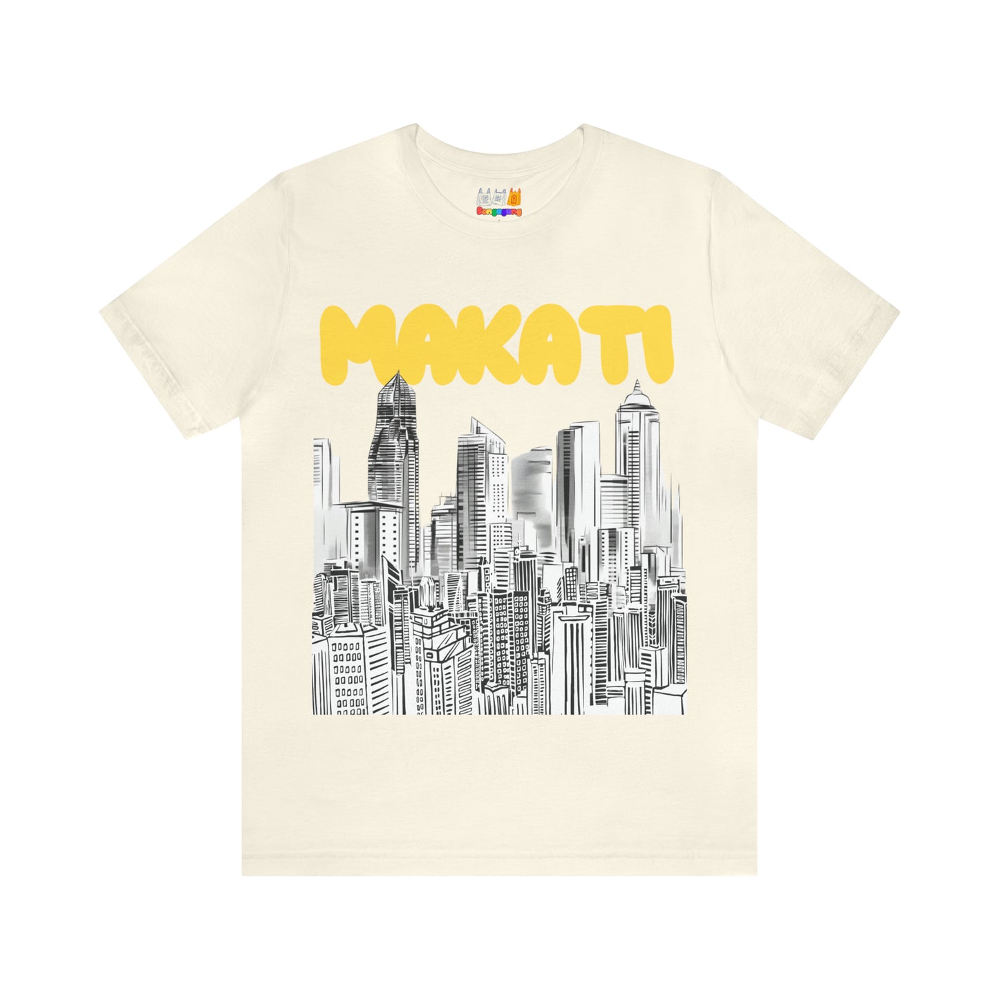 MAKATI Unisex Jersey Short Sleeve T-Shirt | Manila | Philippines | Skyline | Skyscrapers | Buildings