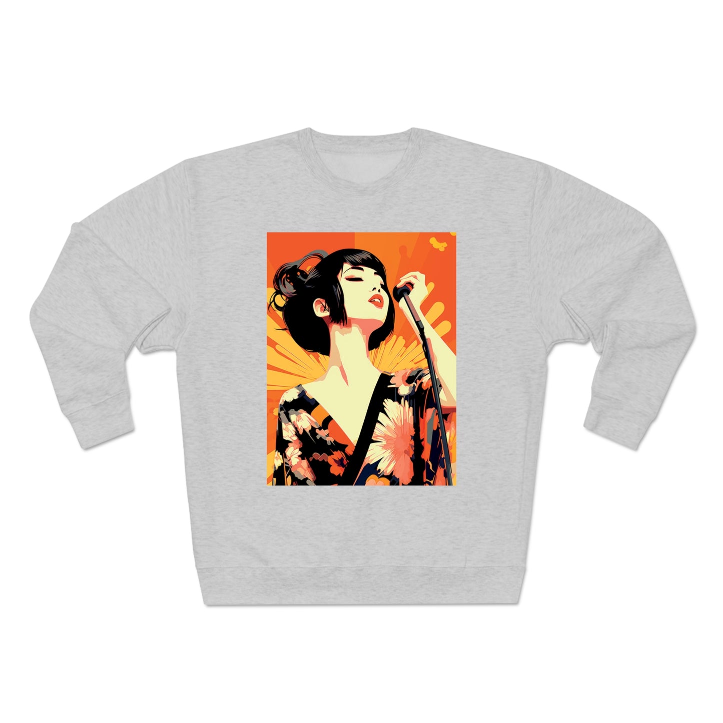 OPERATION KARAOKE  Unisex Premium Crewneck Sweatshirt | Karaoke lovers | Music-inspired | Karaoke apparel