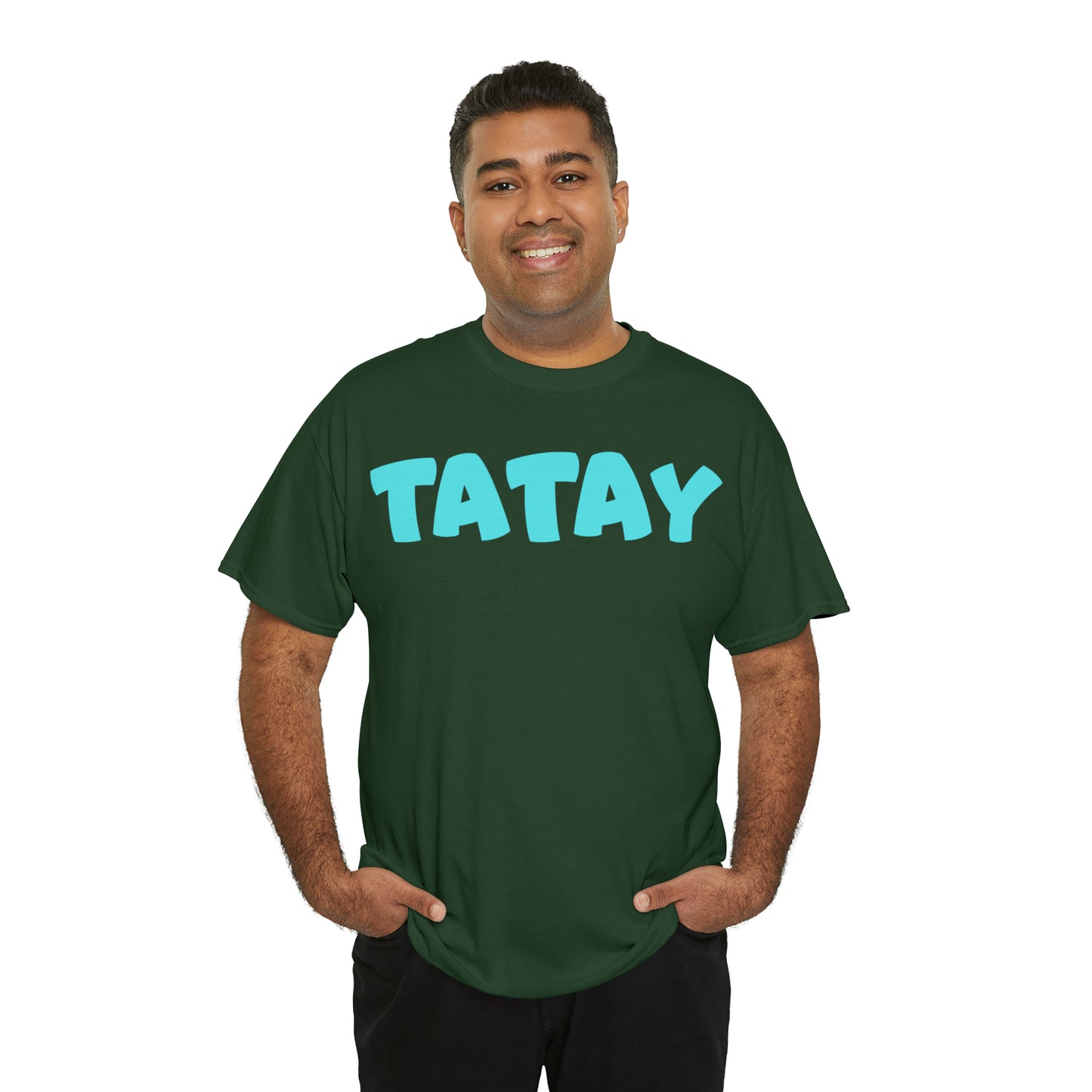 TATAY Unisex Heavy Cotton T-Shirt | Filipino | Tagalog | Father | Dad | Family