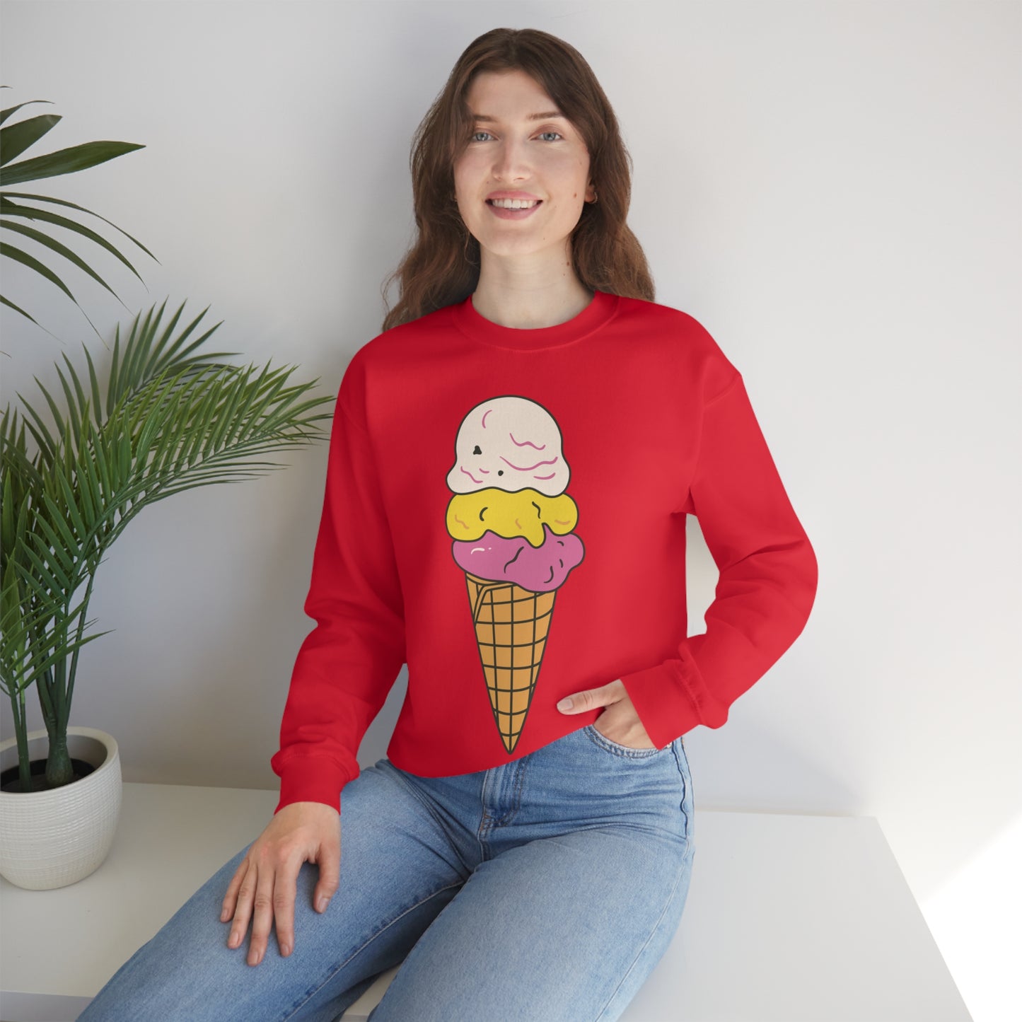 SORBETES Unisex Heavy Blend™ Crewneck Sweatshirt | Ice Cream | Filipino | Tagalog