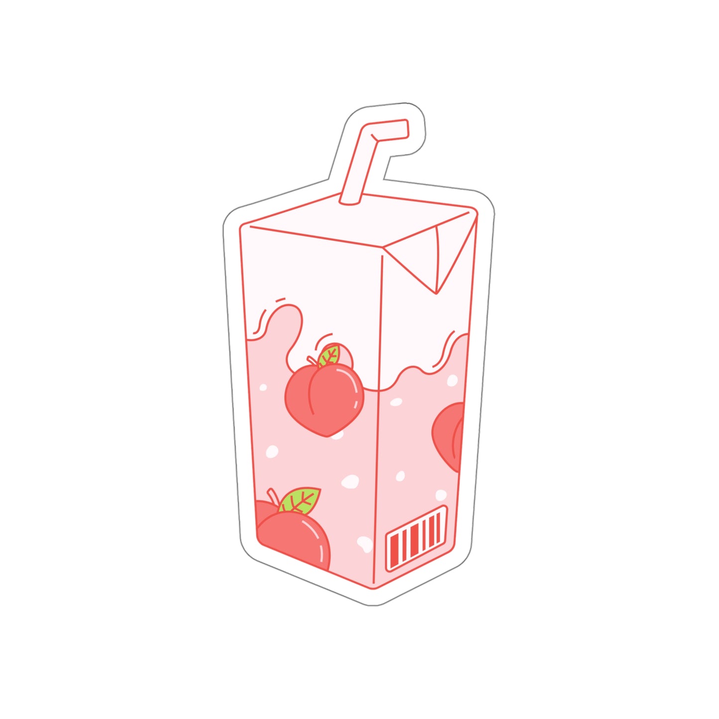 JUICE BOX  Die-Cut Stickers SkateBoard Sticker Bike Sticker Car Sticker Laptop Sticker Cell Phone Sticker Water Bottle Sticker
