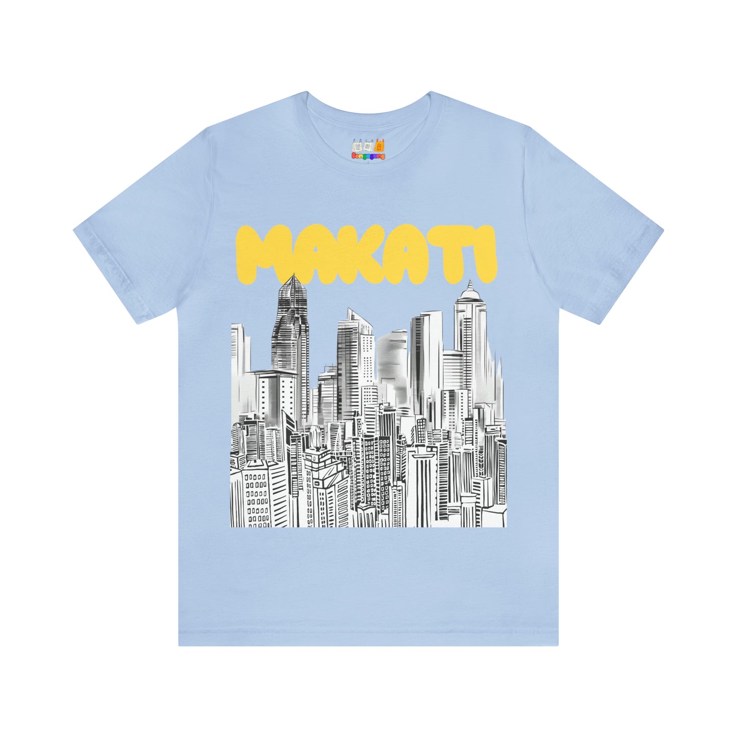MAKATI Unisex Jersey Short Sleeve T-Shirt | Manila | Philippines | Skyline | Skyscrapers | Buildings