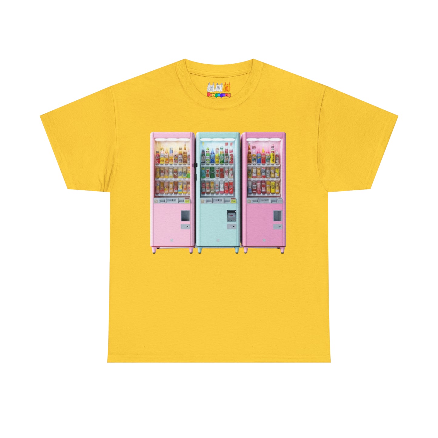 Japanese Vending Machine II Unisex Heavy Cotton T-SHIRT Japan Tokyo Osaka T-Shirt