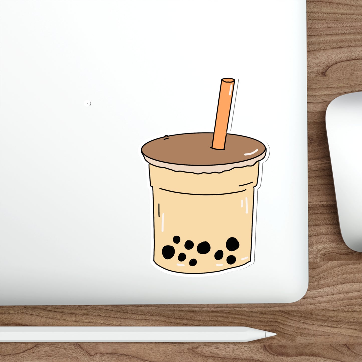 BOBA MILK TEA Die-Cut Stickers Boba drink Pearl Drink Iced Milk Tea