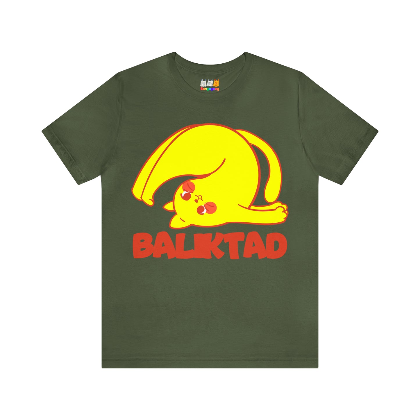 Baliktad Unisex Jersey Short Sleeve T-Shirt | Tagalog | Filipino | Cats | Cat lover