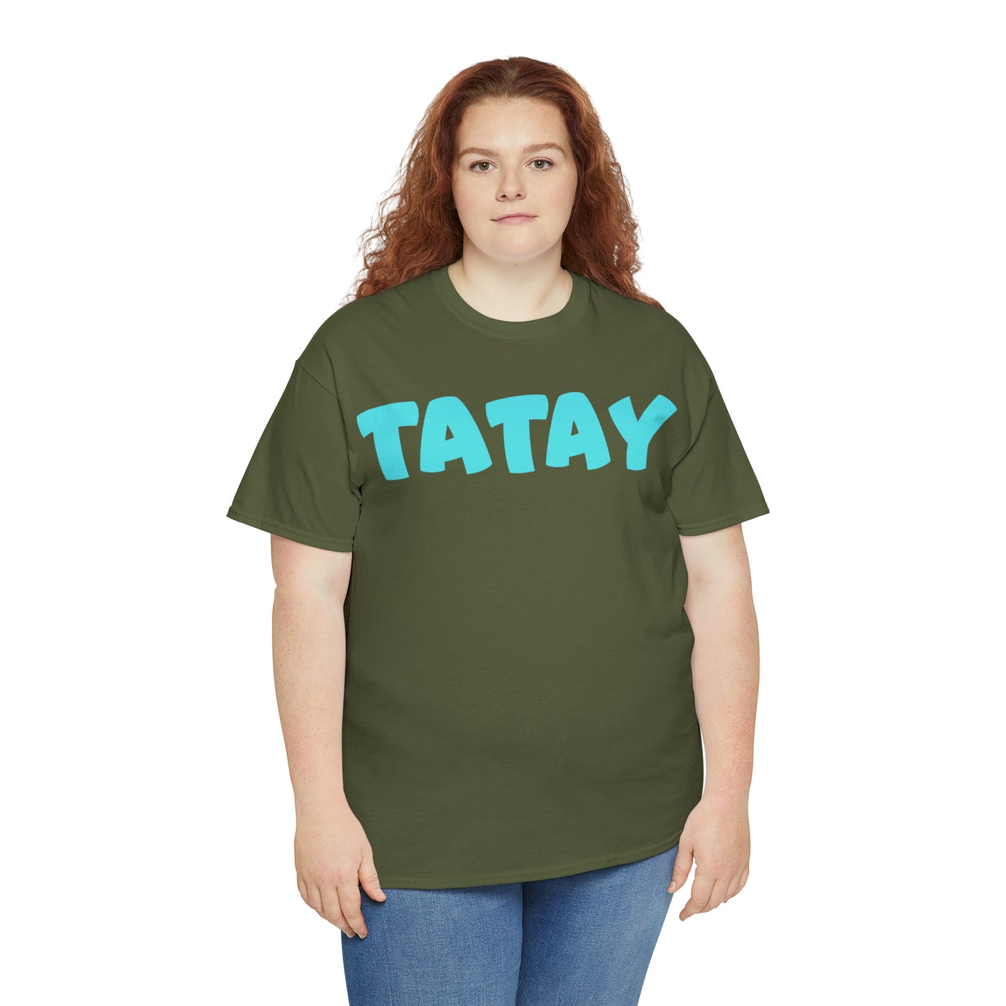 TATAY Unisex Heavy Cotton T-Shirt | Filipino | Tagalog | Father | Dad | Family