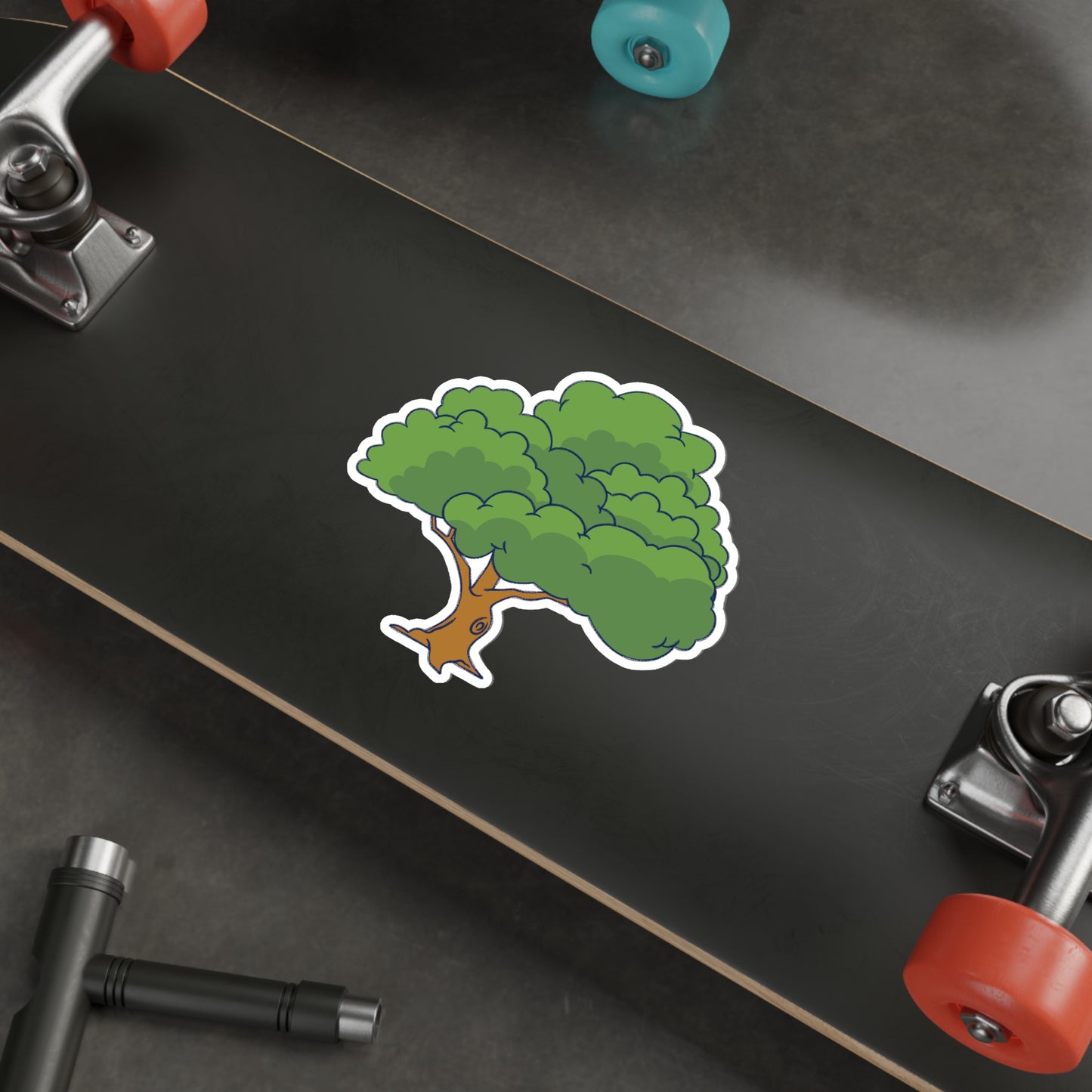 Tree -- Die-Cut Stickers Vinyl Stickers Laptop Car Skateboard Luggage Hydroflasks Phone Waterproof