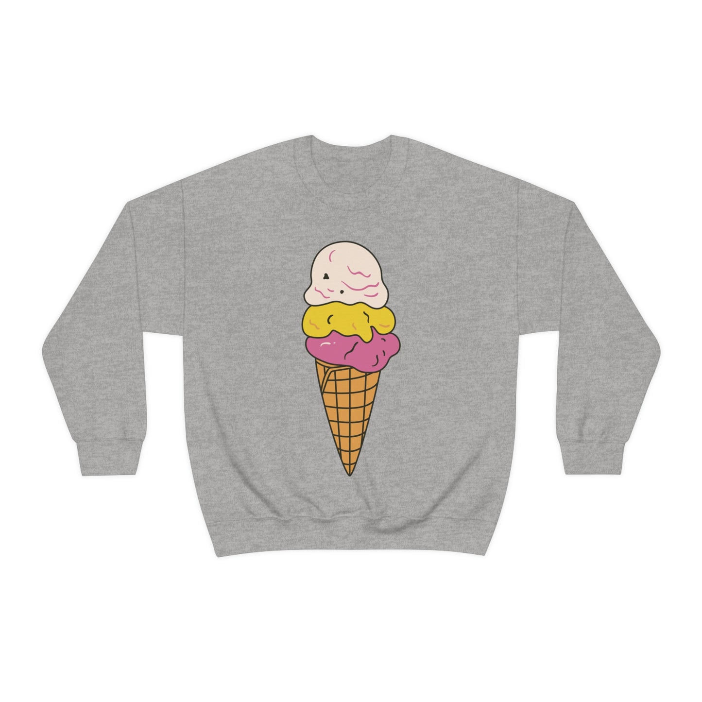 SORBETES Unisex Heavy Blend™ Crewneck Sweatshirt | Ice Cream | Filipino | Tagalog