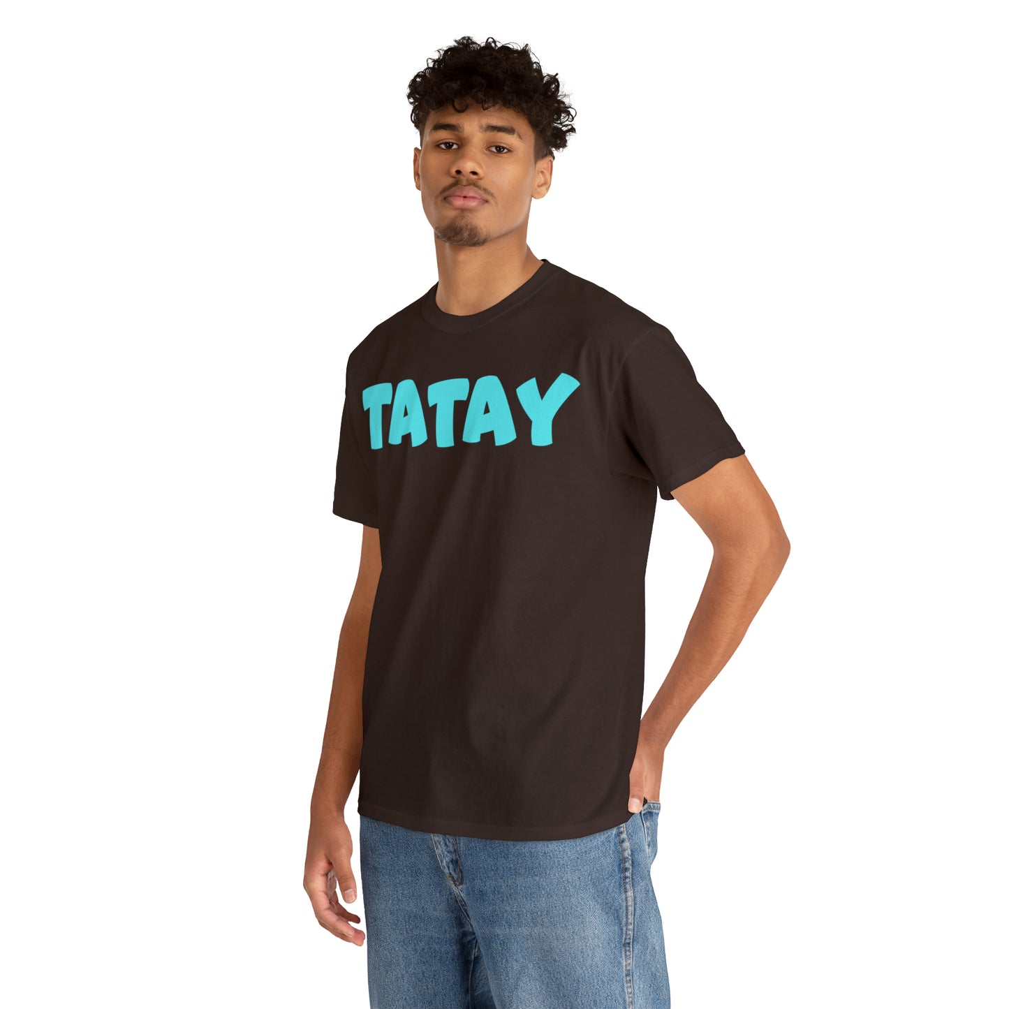 TATAY Unisex Heavy Cotton T-Shirt | Filipino | Tagalog | Father | Dad | Family