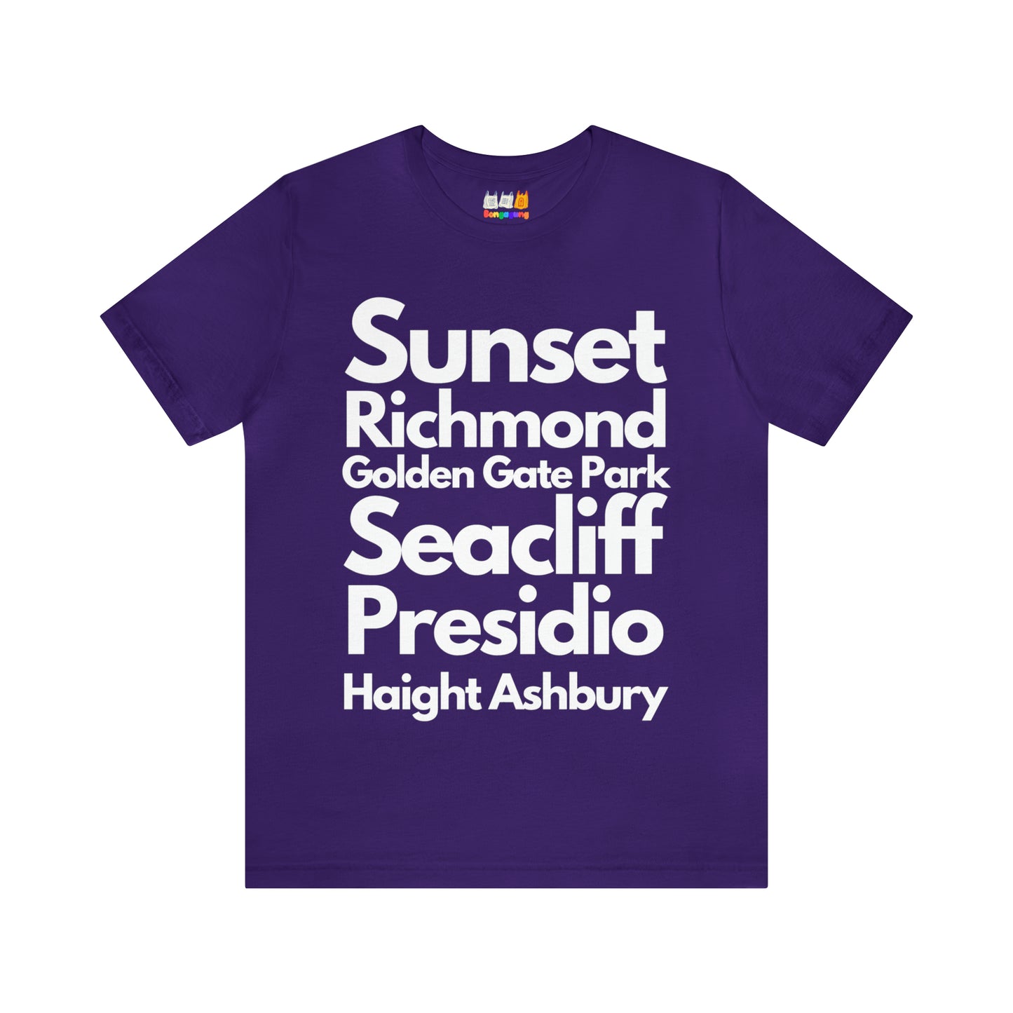 SAN FRANCISCO SUNSET Unisex Jersey Short Sleeve T-SHIRT | San Francisco | Bay Area | California