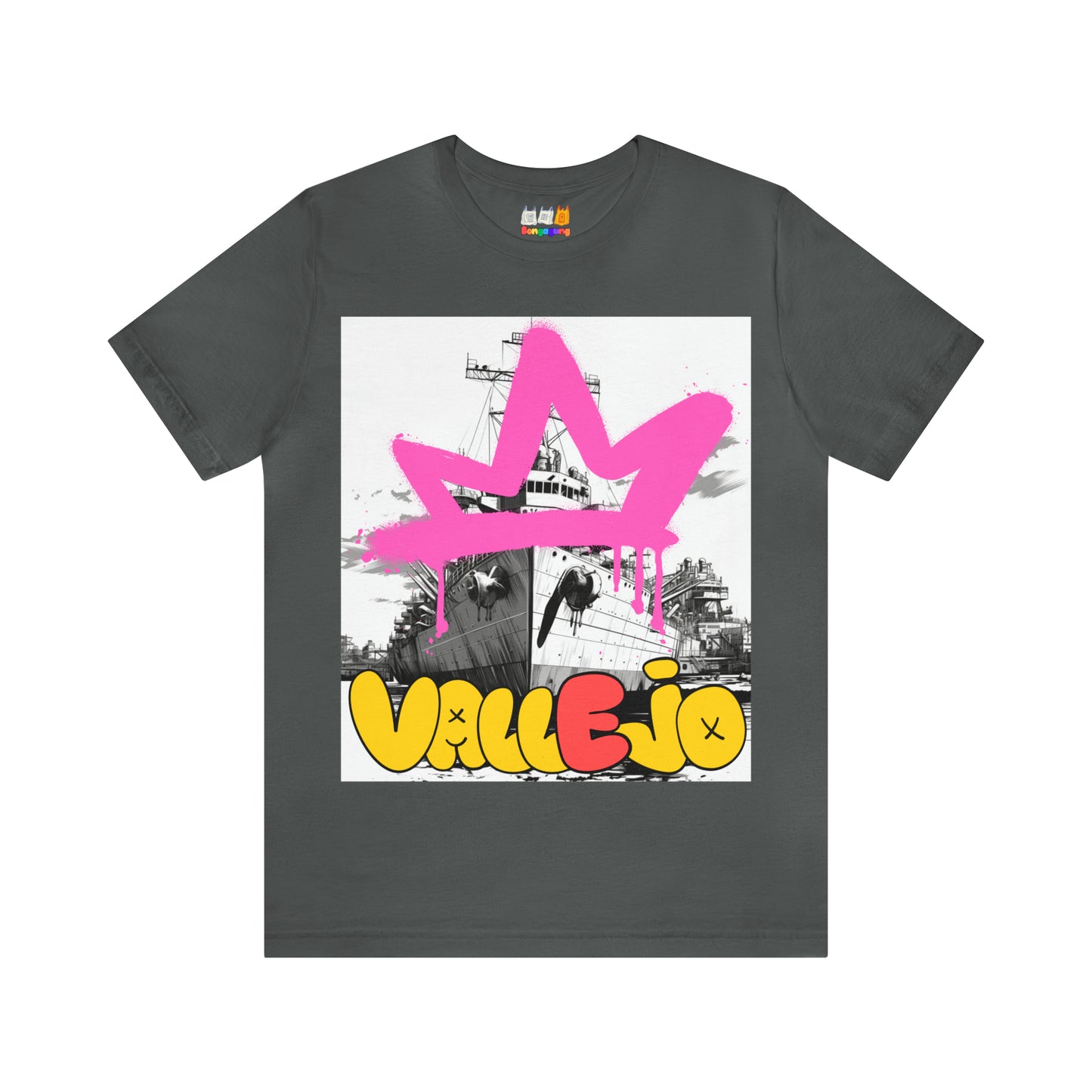 VALLEJO Unisex Jersey Short Sleeve T-Shirt | San Francisco | Bay Area | East Bay | California