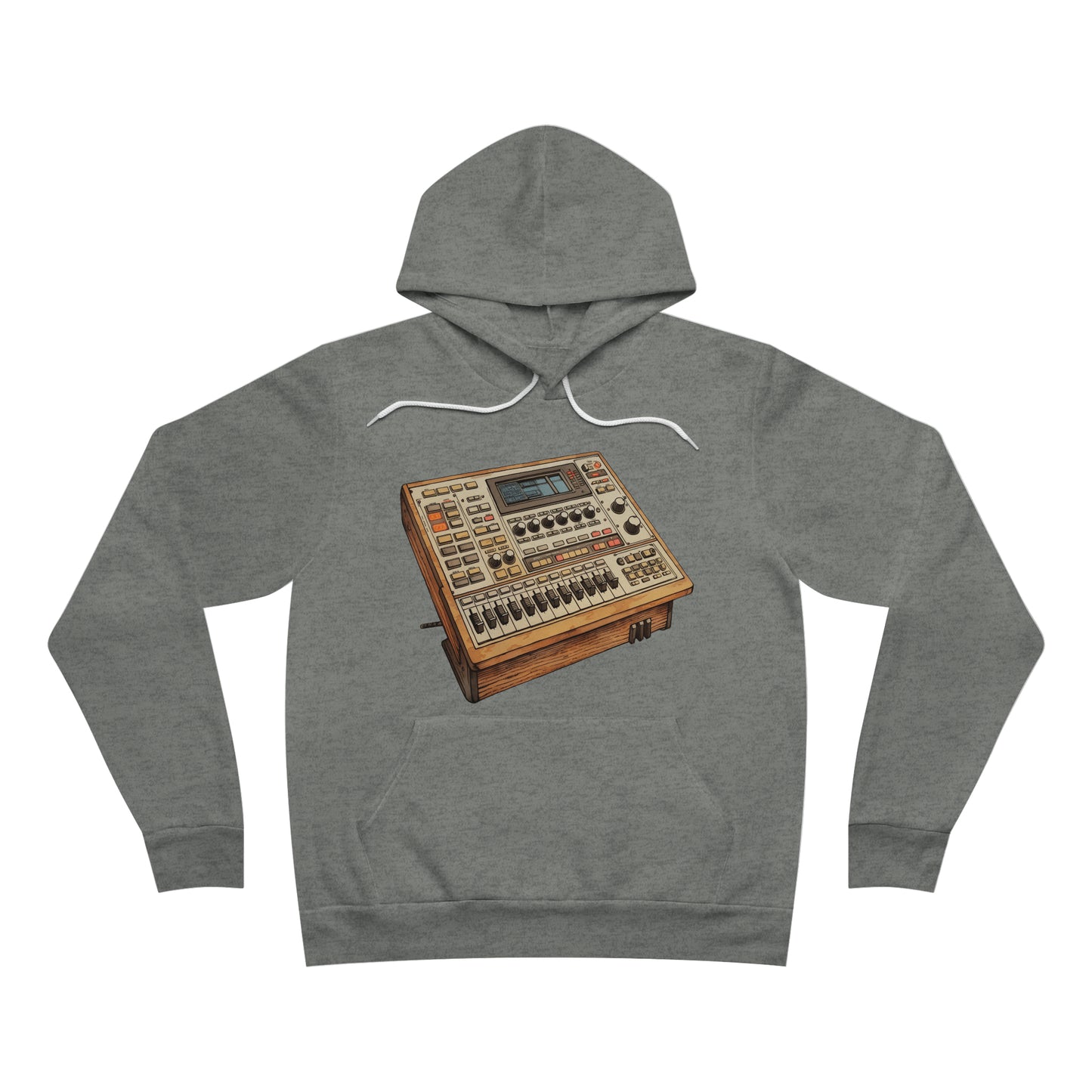 Analog Drum Machine Unisex Premium Hoodie | Beats | Music | Producer | Music Production | Musician |