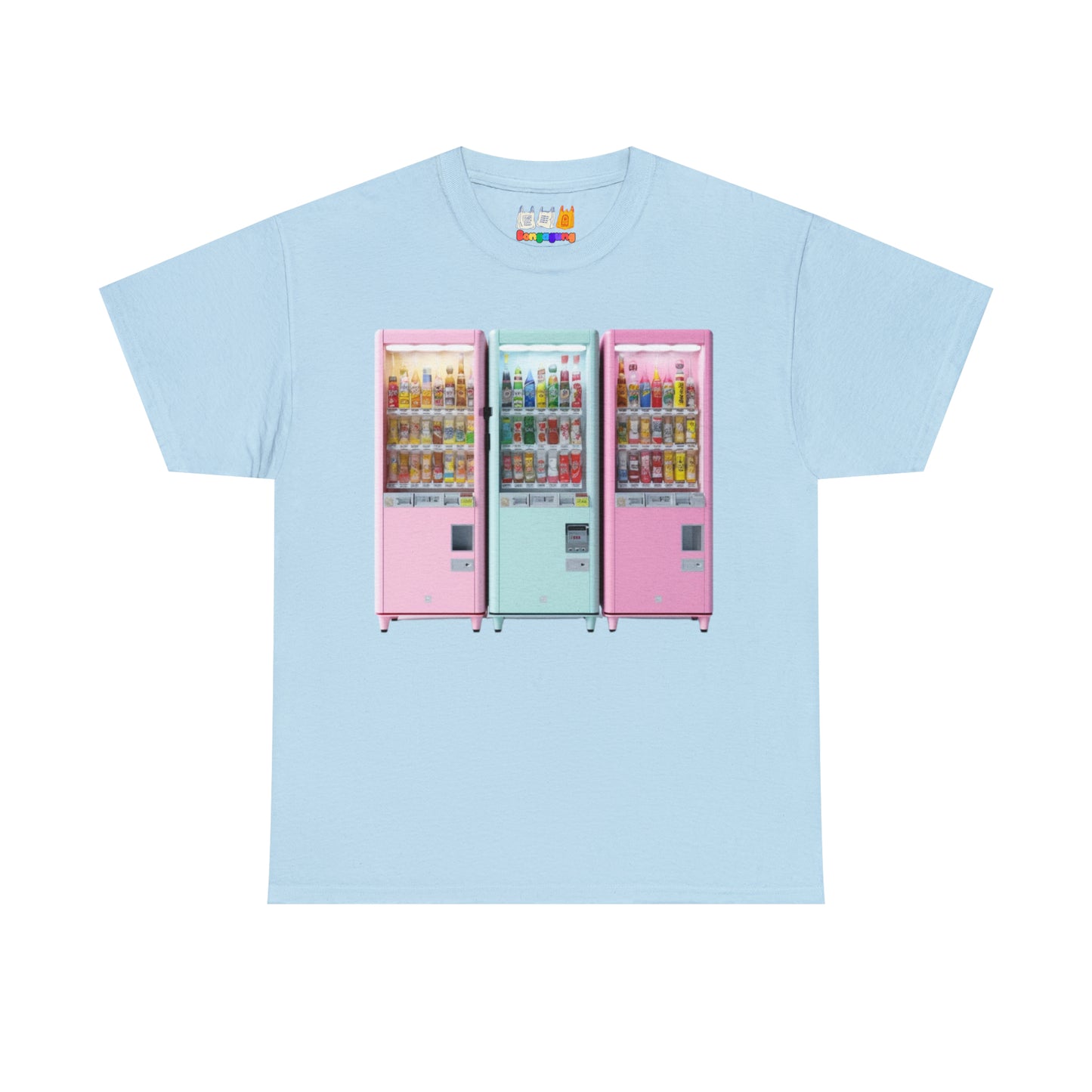 Japanese Vending Machine II Unisex Heavy Cotton T-SHIRT Japan Tokyo Osaka T-Shirt