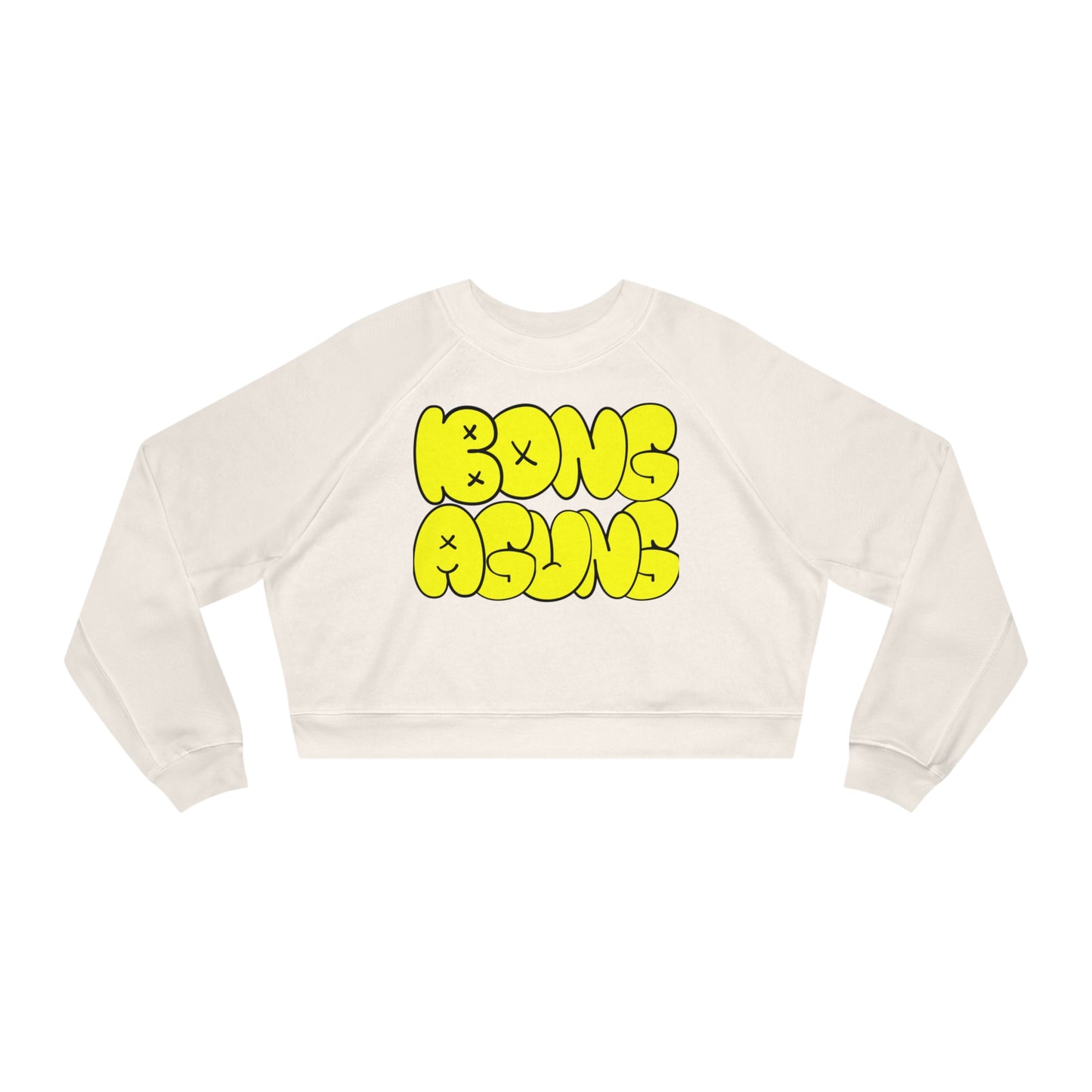 BONGAGUNG Women's Cropped Fleece Pullover