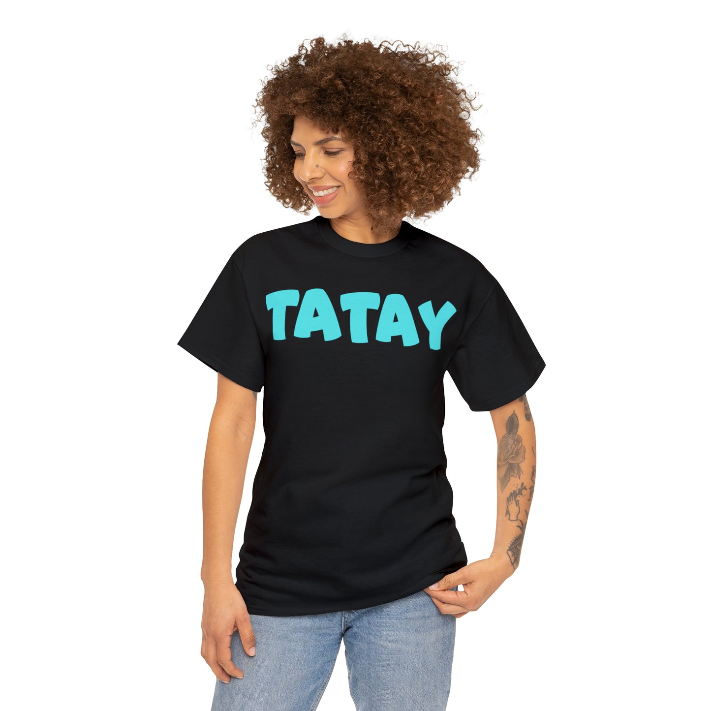 TATAY Unisex Heavy Cotton T-Shirt | Filipino | Tagalog | Father | Dad | Family