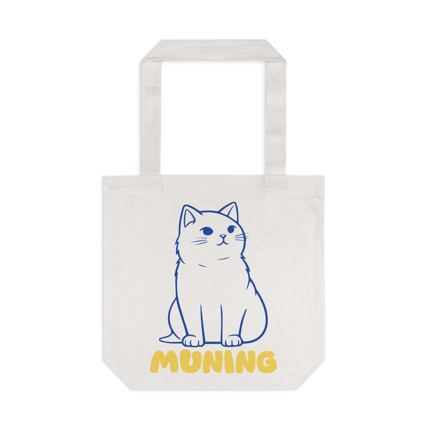 MUNING -- Cotton Tote Bag | Cats | Cat lover | Filipino | Tagalog