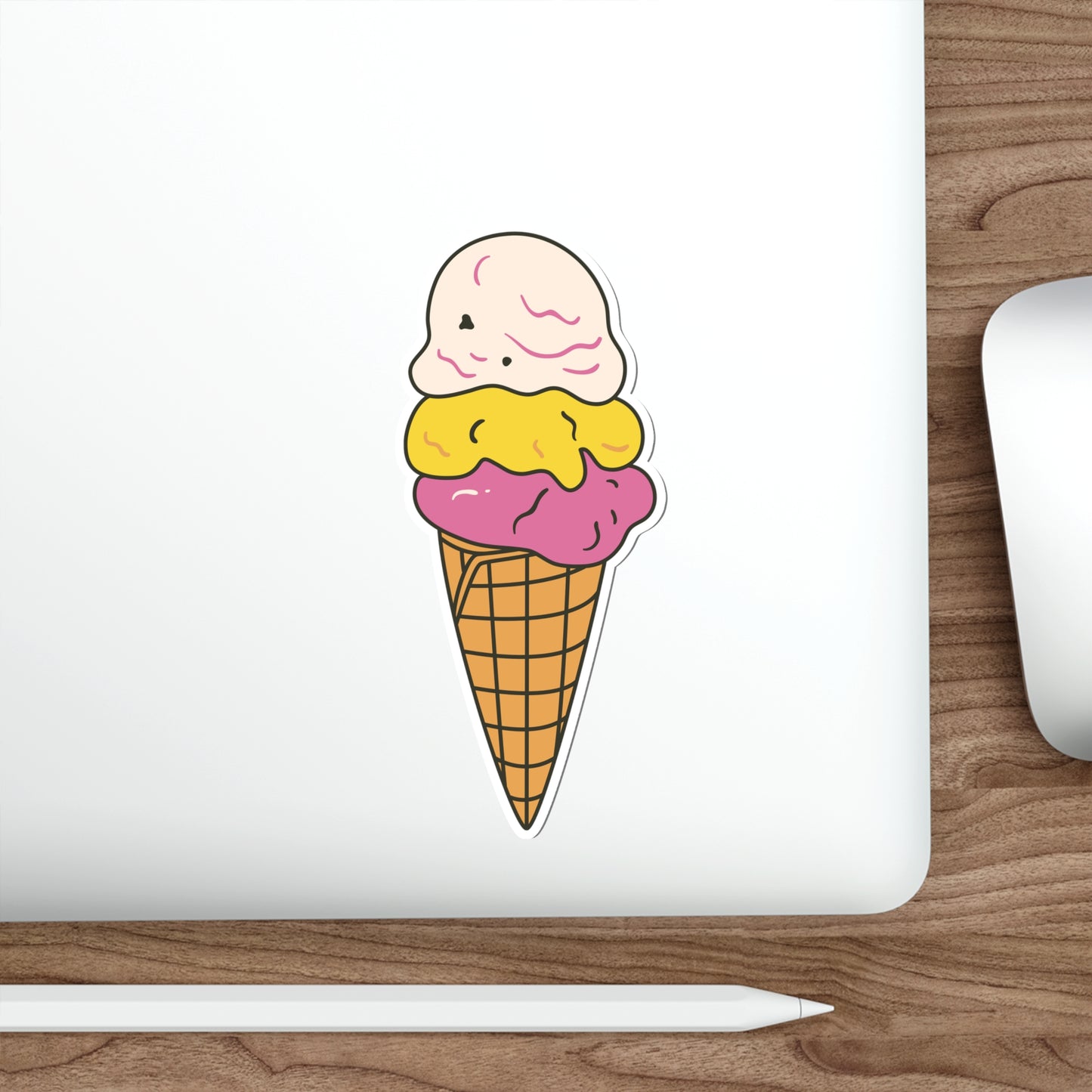 SORBETES Die-Cut Stickers Vinyl Stickers Laptop Car Skateboard Luggage Hydroflasks Phone waterproof  ice cream  filipino tagalog