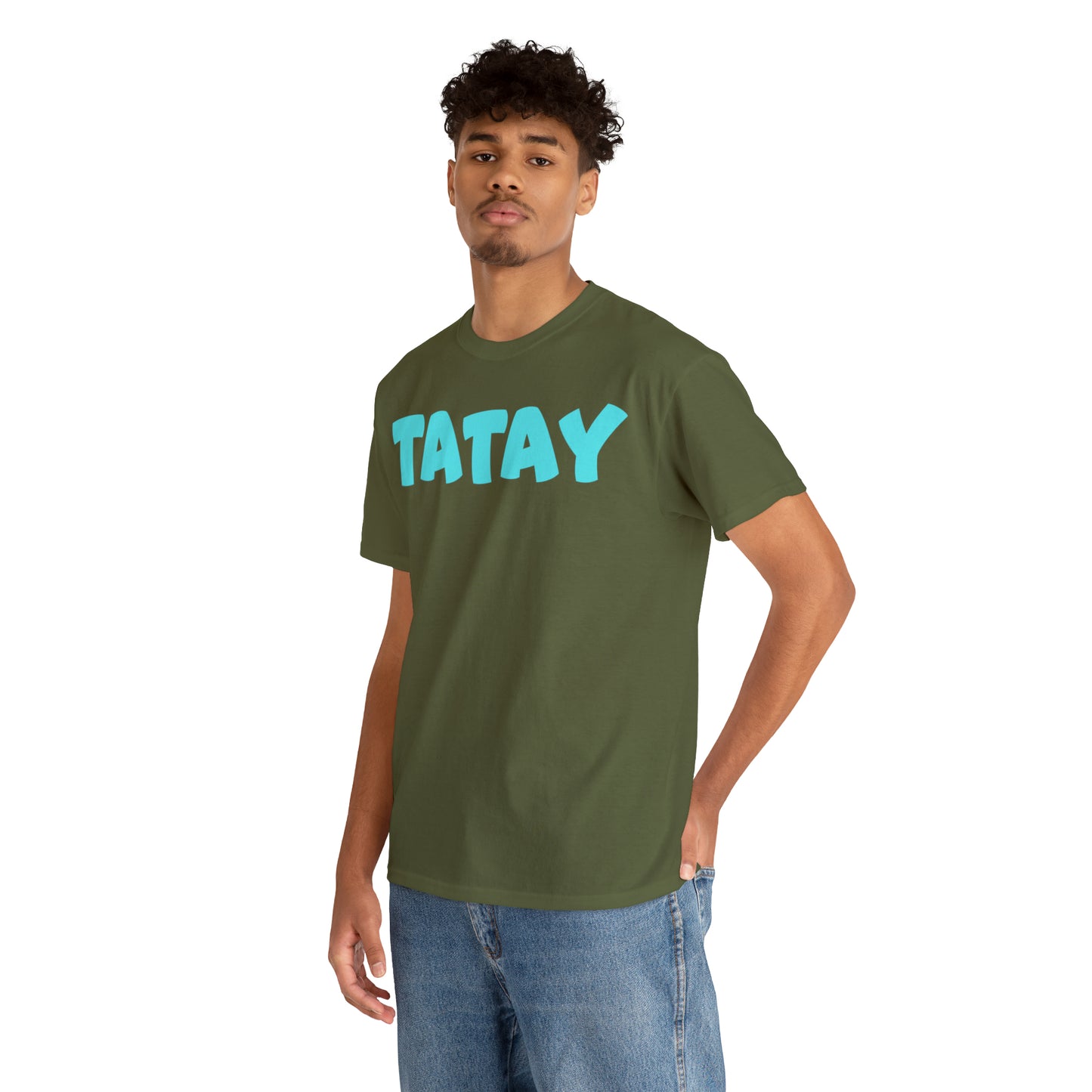 TATAY Unisex Heavy Cotton T-Shirt | Filipino | Tagalog | Father | Dad | Family