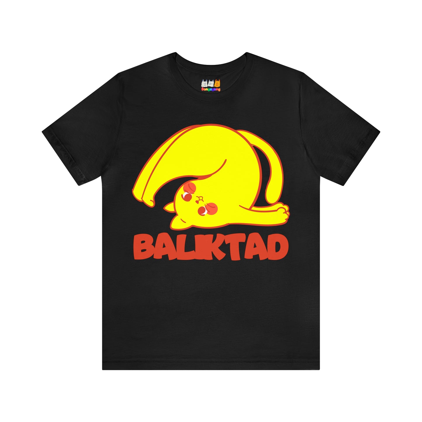 Baliktad Unisex Jersey Short Sleeve T-Shirt | Tagalog | Filipino | Cats | Cat lover