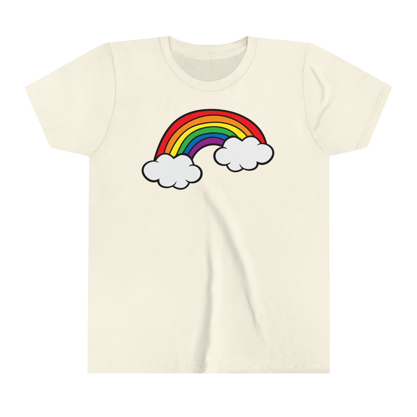 RAINBOW Kids Short Sleeve T-Shirt | Diversity | Equality