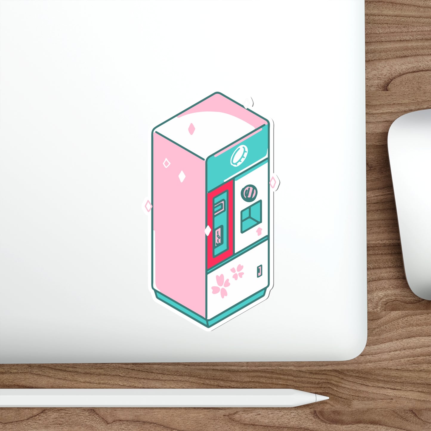COIN CHANGE MACHINE Die-Cut Stickers Laptop Car Skateboard Luggage Hydroflask Phone waterproof lunchbox stickers