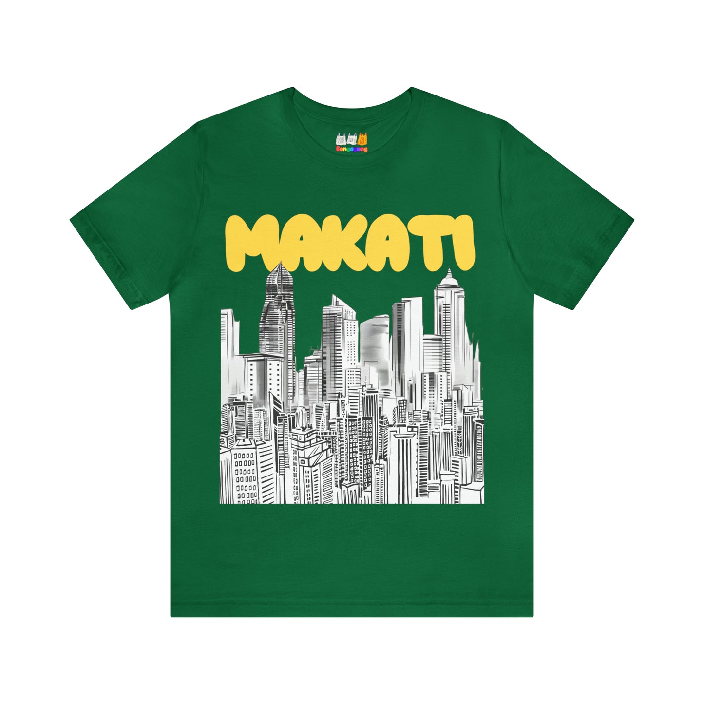 MAKATI Unisex Jersey Short Sleeve T-Shirt | Manila | Philippines | Skyline | Skyscrapers | Buildings