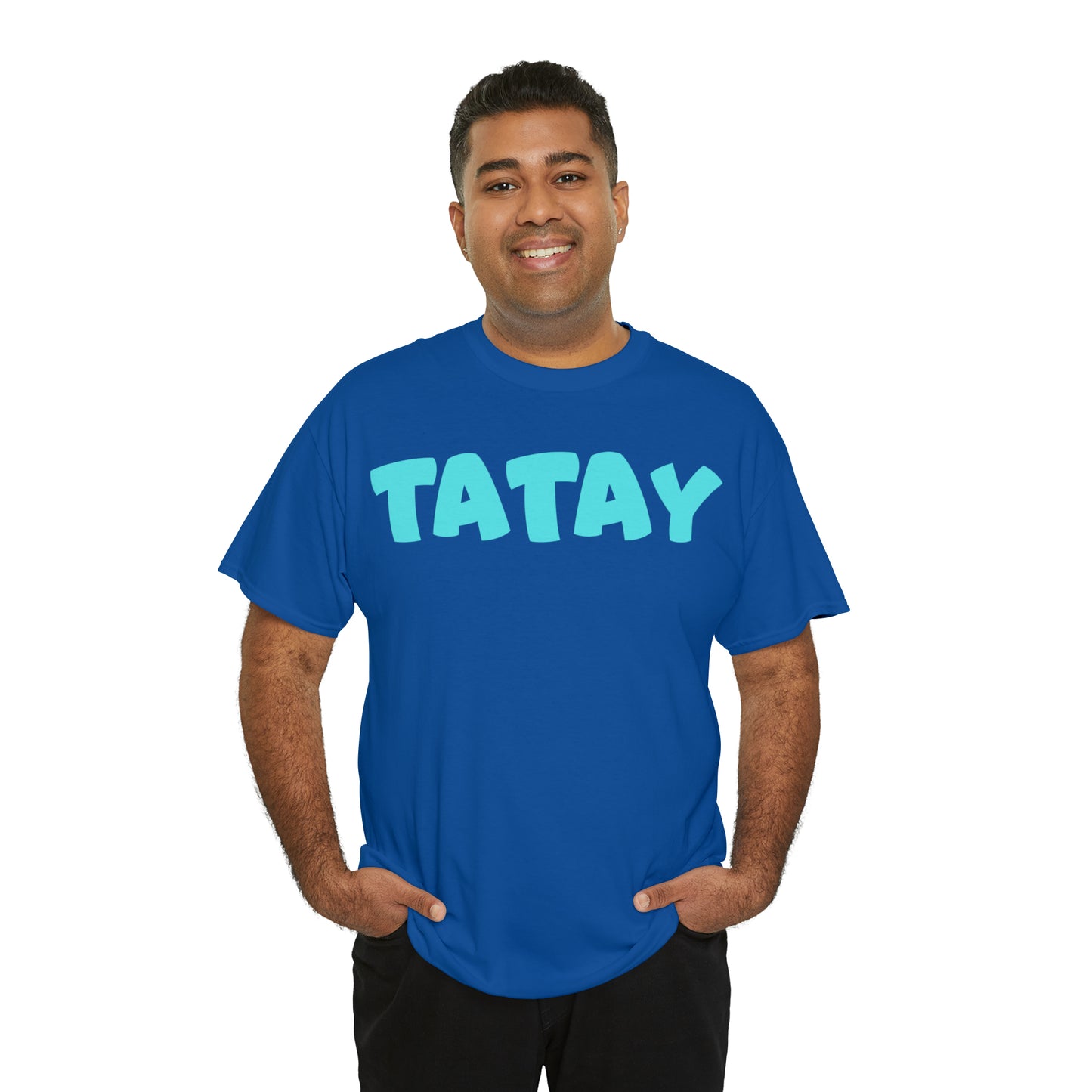TATAY Unisex Heavy Cotton T-Shirt | Filipino | Tagalog | Father | Dad | Family