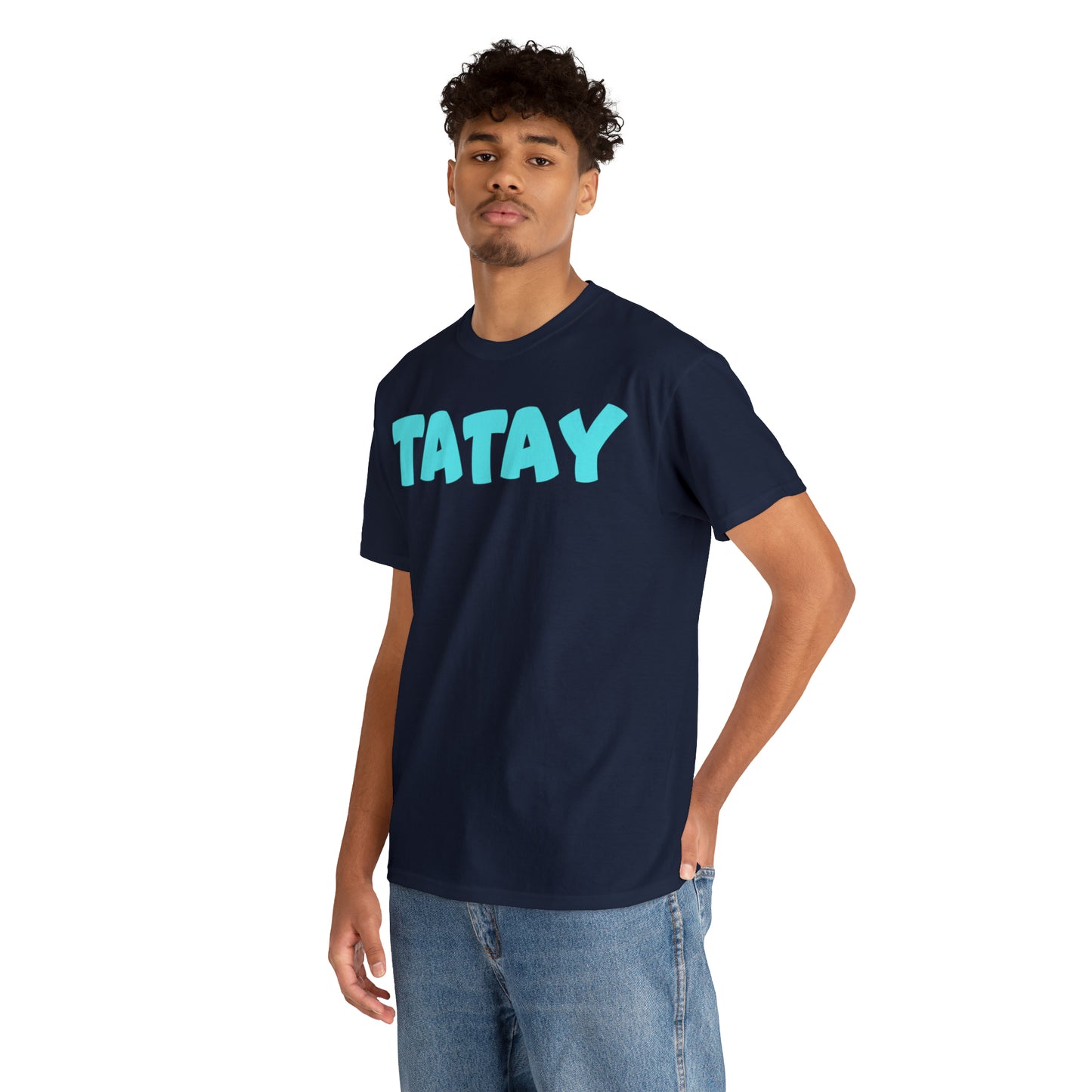 TATAY Unisex Heavy Cotton T-Shirt | Filipino | Tagalog | Father | Dad | Family